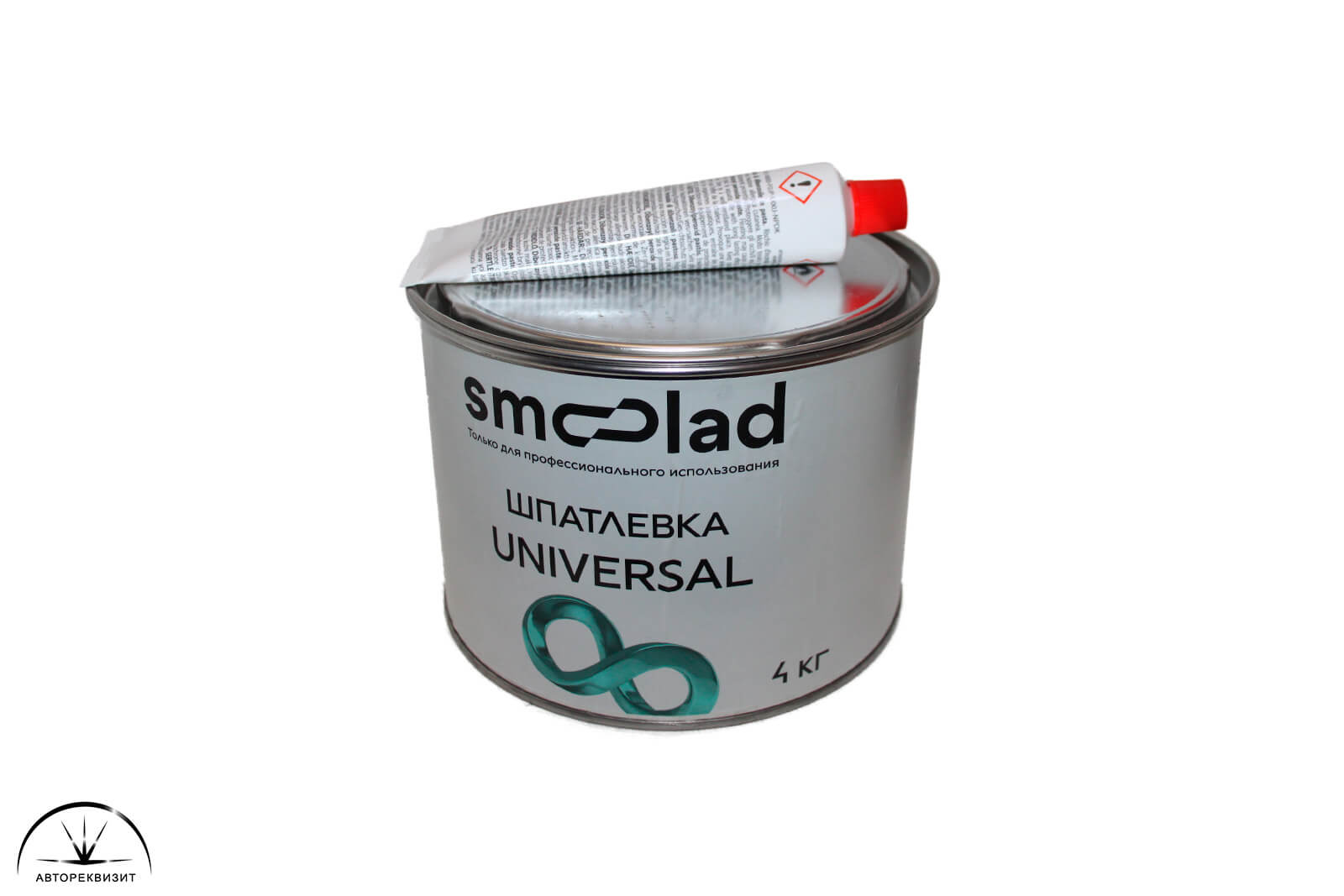 Шпатлевка Smoolad Black Uni универсальная, 4кг