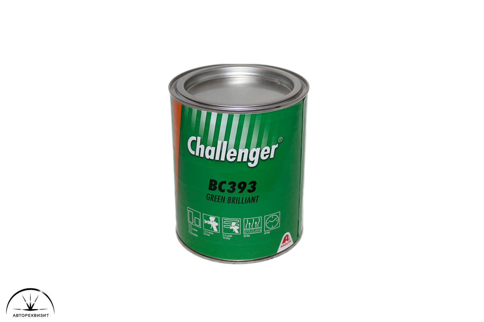 Базовая эмаль Challenger BC393 Green Brilliant, 100г