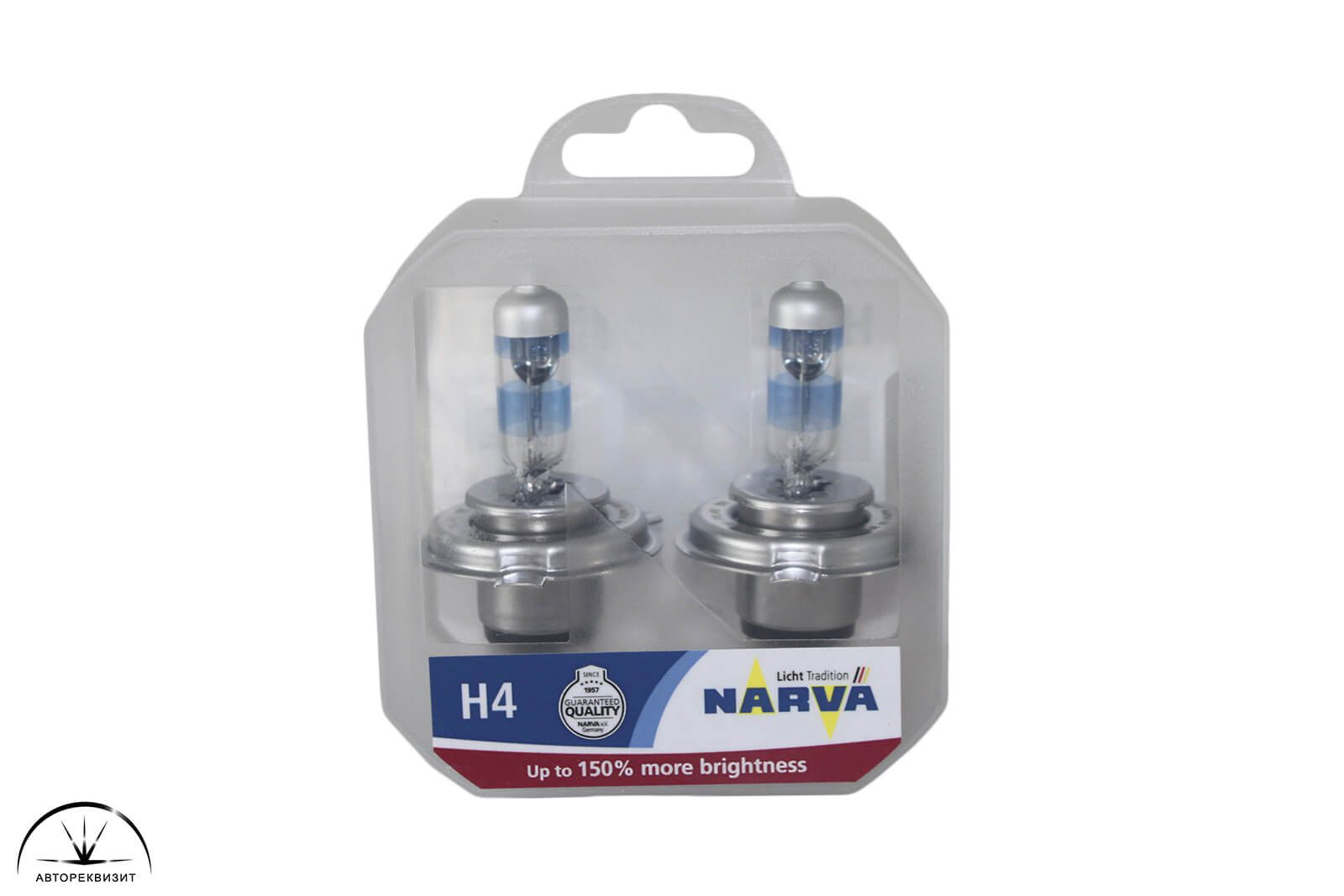Автолампа NARVA 12V 60/55W H4 RANGE POWER +150% (2шт.) (арт. 480692100)