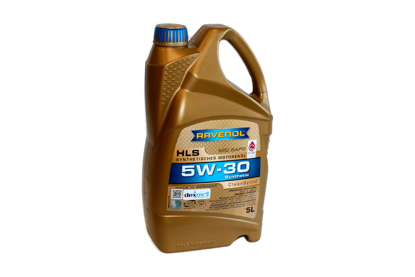 Масло моторное Ravenol HLS 5W-30 C3, 5л