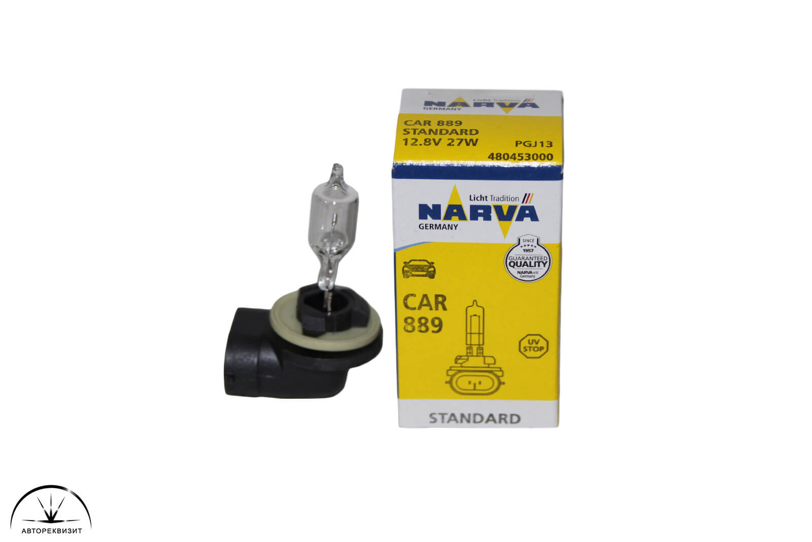 Автолампа NARVA 12V H27W/2 (арт. 48045) 889
