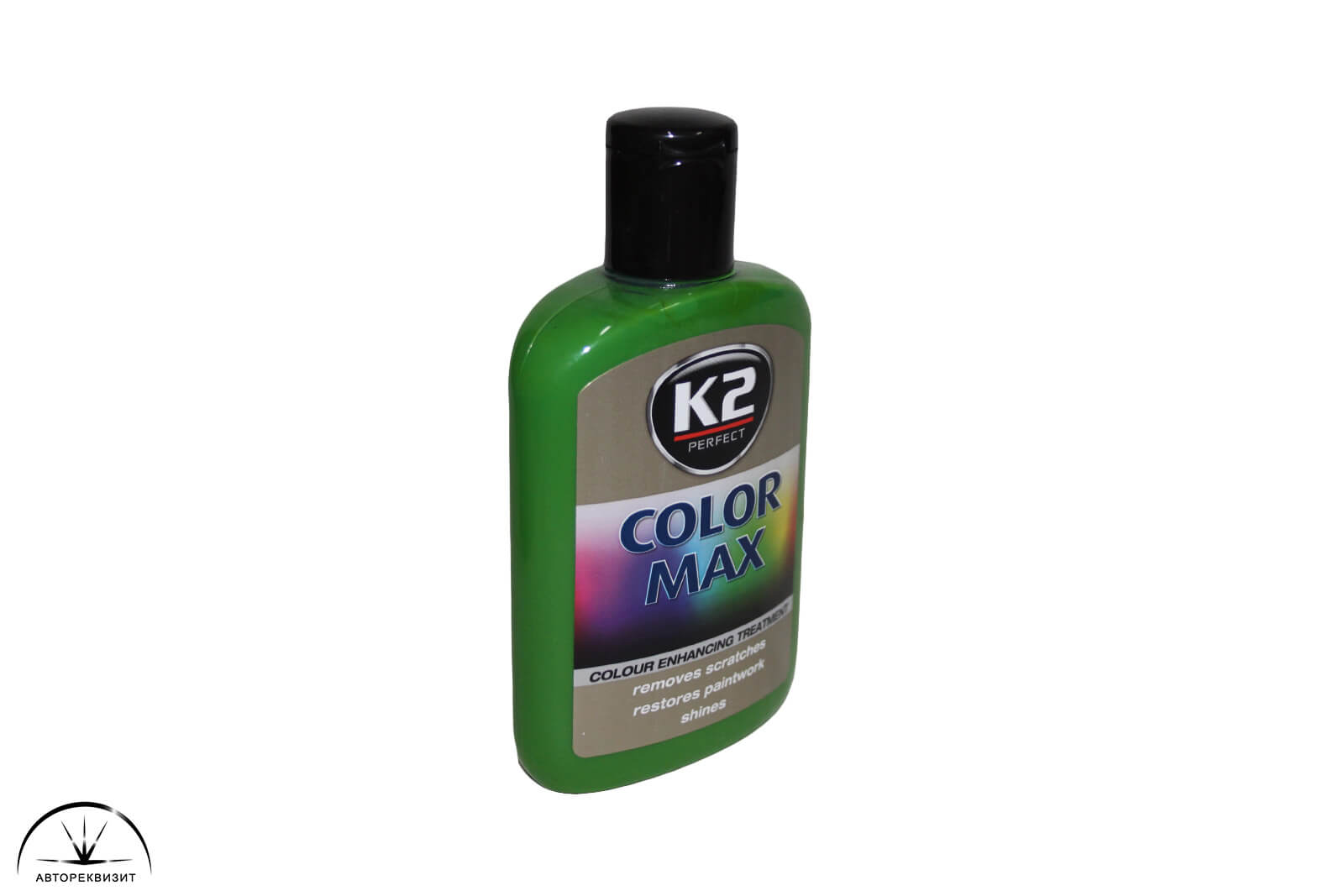 Полироль для кузова К2 Color Max зелёная, 200 мл
