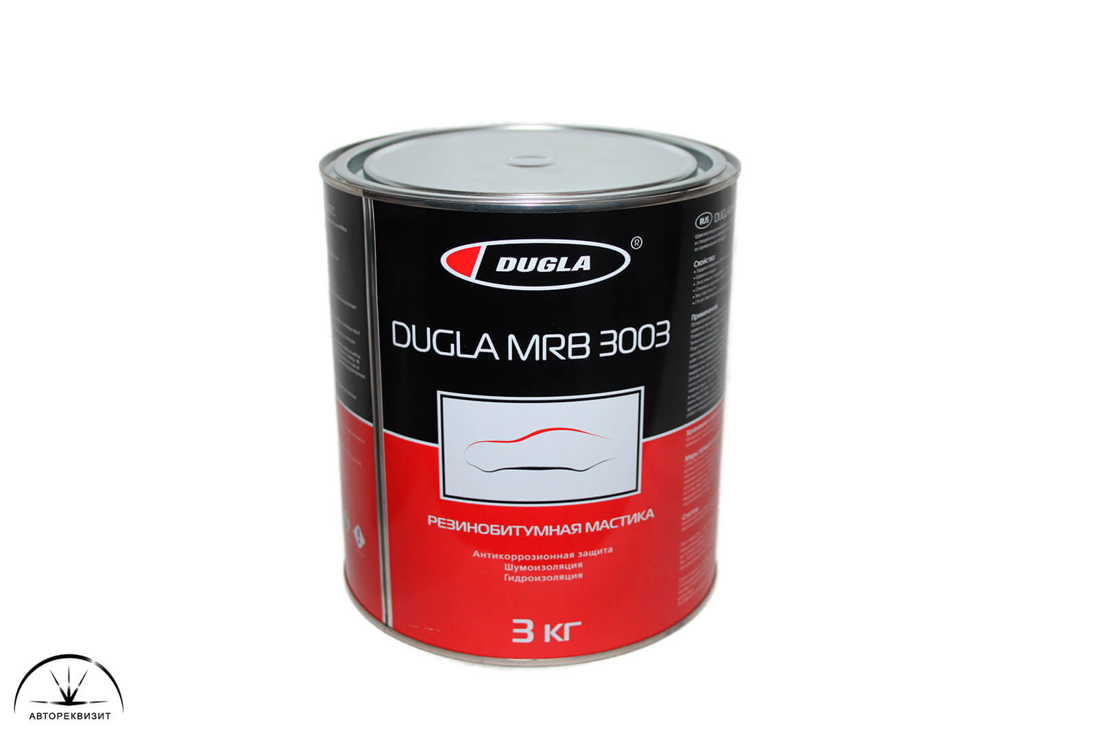 Мастика резино-битумная Dugla MRB3003 ж/б, 3,0кг