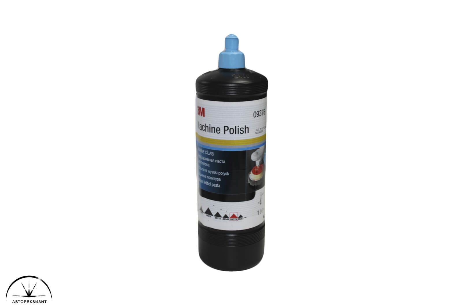 Паста полировальная кузова 3М № 09376 Machine Polish, доводочная (голуб.колп.), 100г