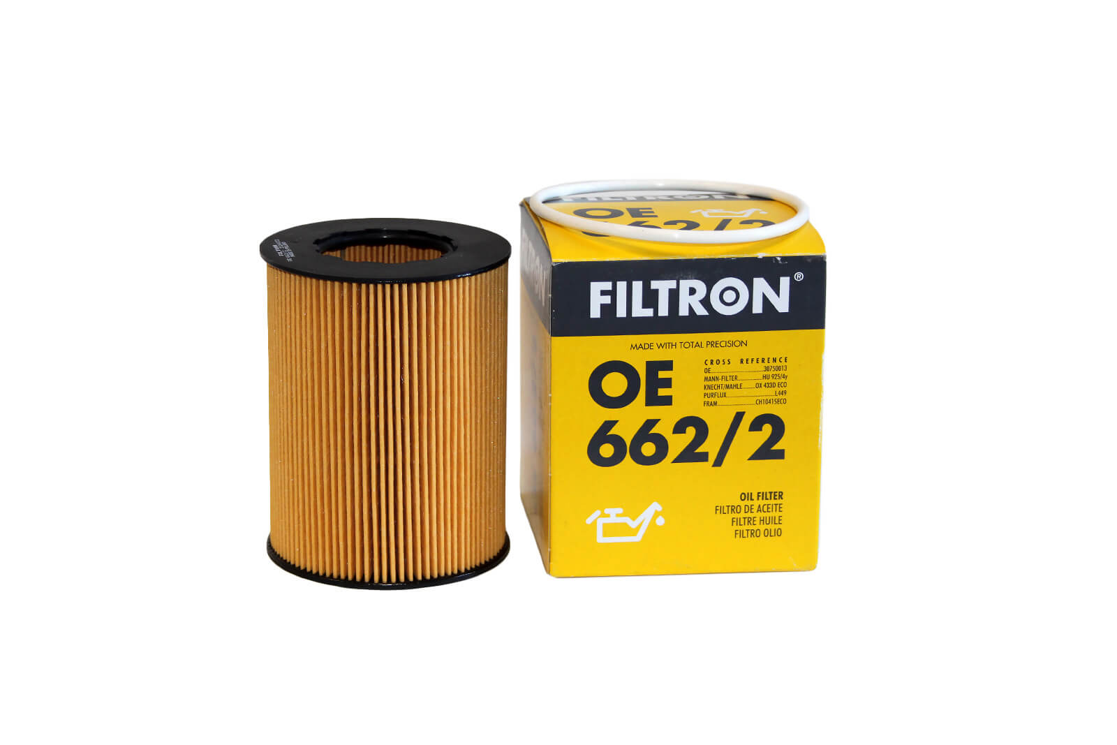 Масляный фильтр FILTRON OE662/2 (HU925/4y)