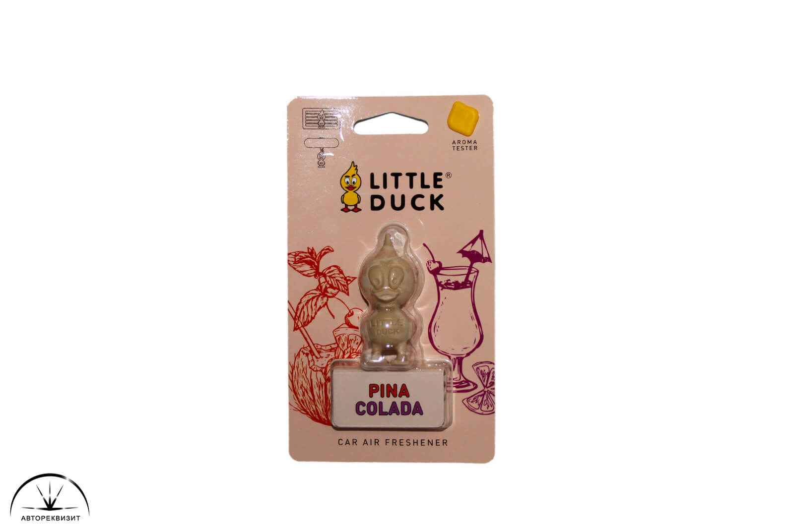 Ароматизатор LITTLE DUCK 3D - Polymer PINACOLADA