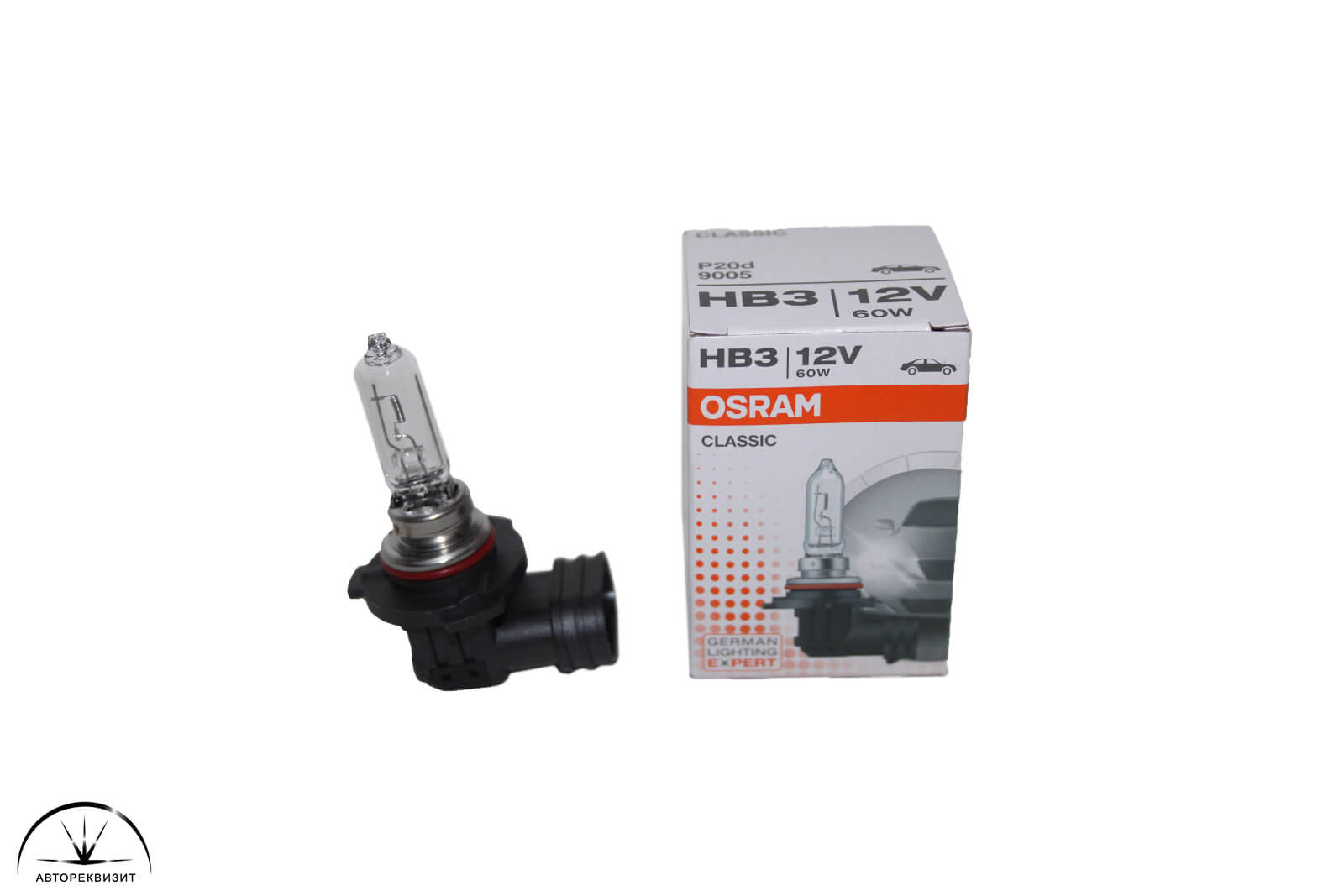 Автолампа OSRAM 12V 60W HB3 Classic