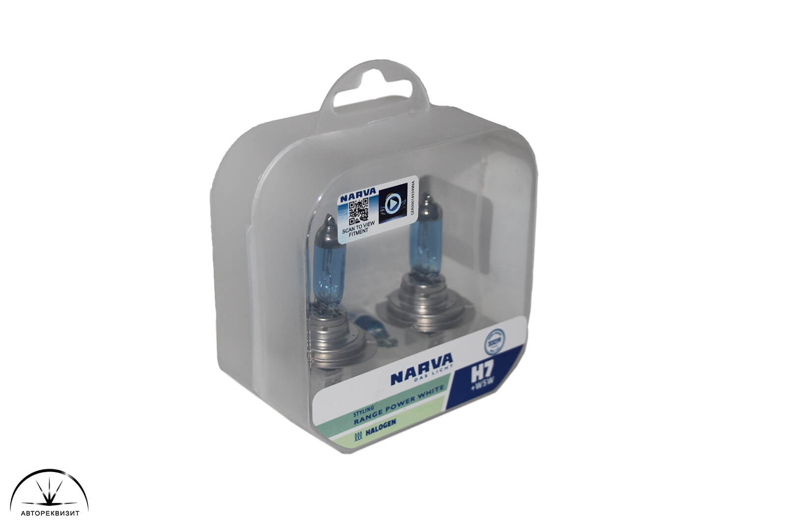 Автолампа NARVA 12V 55W H7/W5W Range Power WHITE 4500K (бокс 2шт H7 + 2шт W5W)