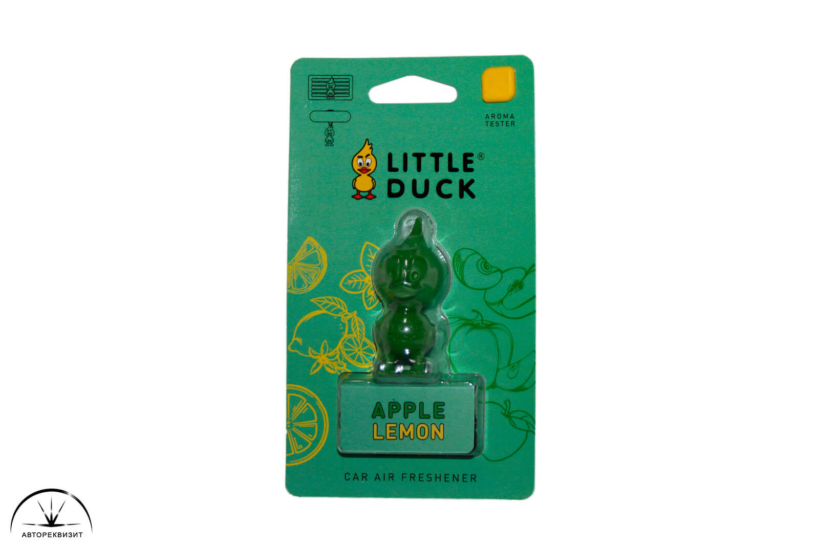 Ароматизатор LITTLE DUCK 3D - Polymer ЯБЛОКО-ЛИМОН