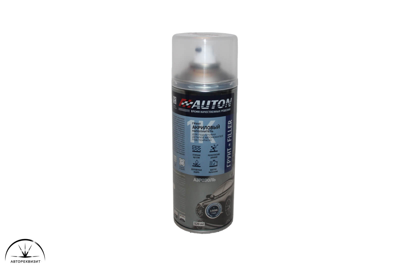 Грунт-наполнитель AUTON ATN-A07366 акриловый красно-коричневый, 520 мл