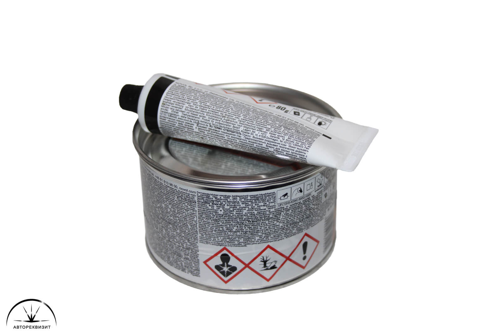 Шпатлевка Novol TERMO Epoxy эпоксидная. 400г