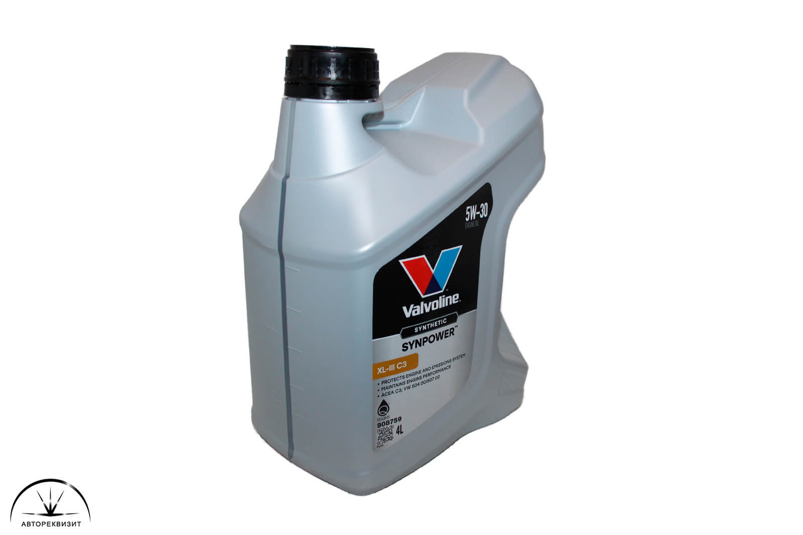 Масло моторное Valvoline SynPower XL-III 5W-30 ACEA C3, API SN, 4л