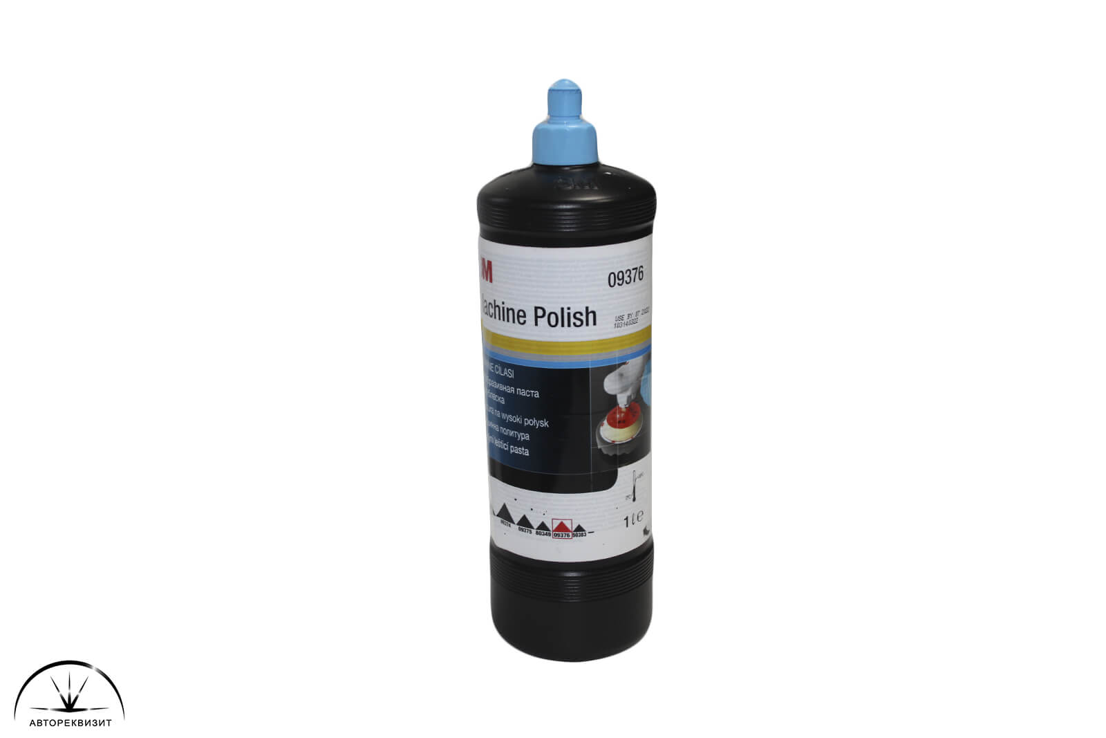 Паста полировальная кузова 3М № 09376 Machine Polish, доводочная (голуб.колп.), 100г