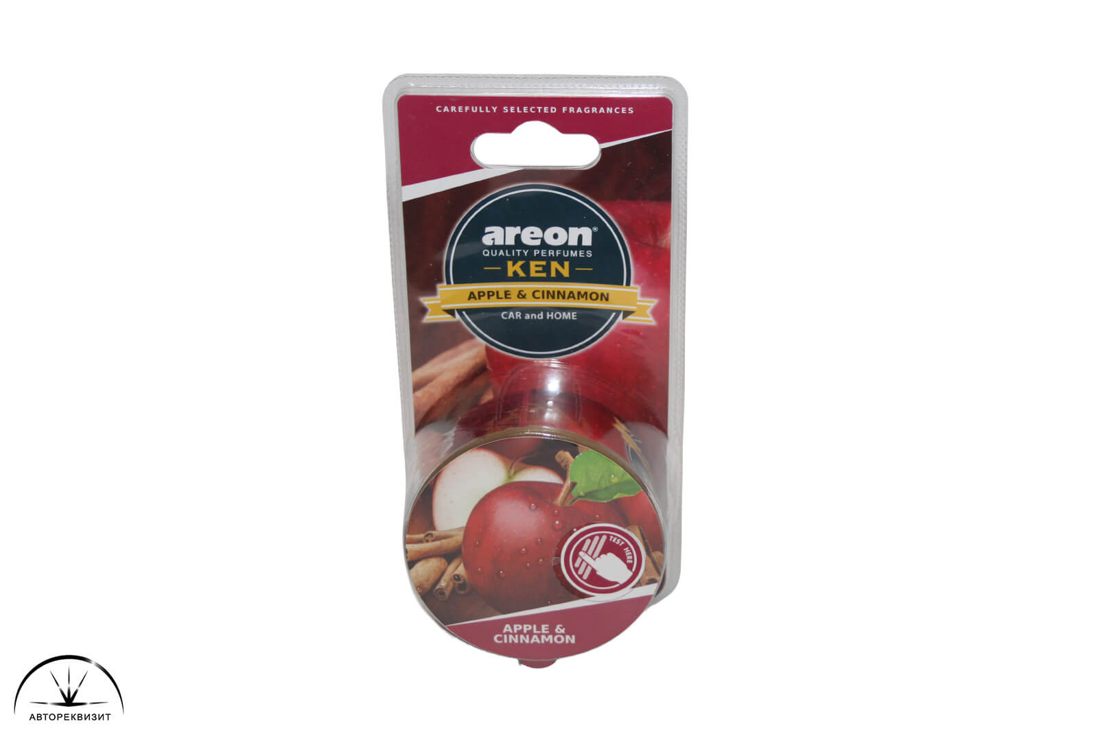 Ароматизатор Areon KEN (банка) Apple & Cinnamon / Яблоко и корица