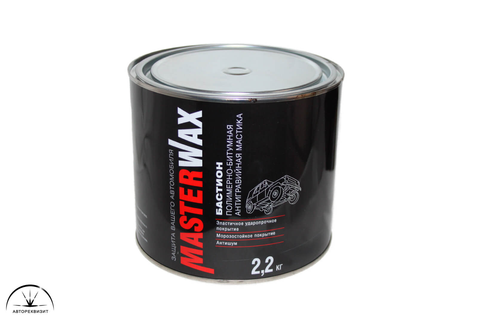 Мастика полимерно-битумная MasterWax БАСТИОН ж/б, 2,2кг