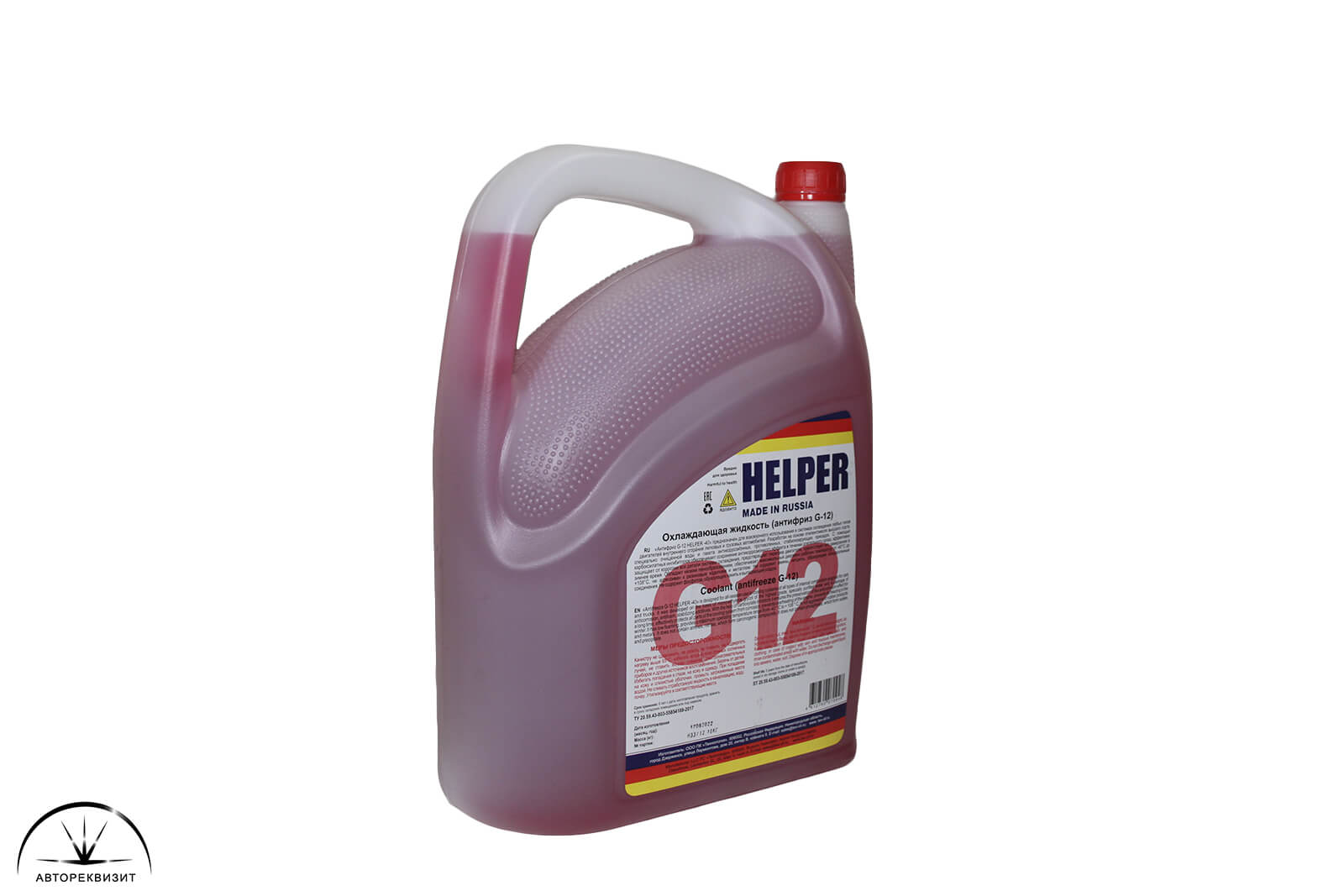 Антифриз Helper G12 красный, 10 кг