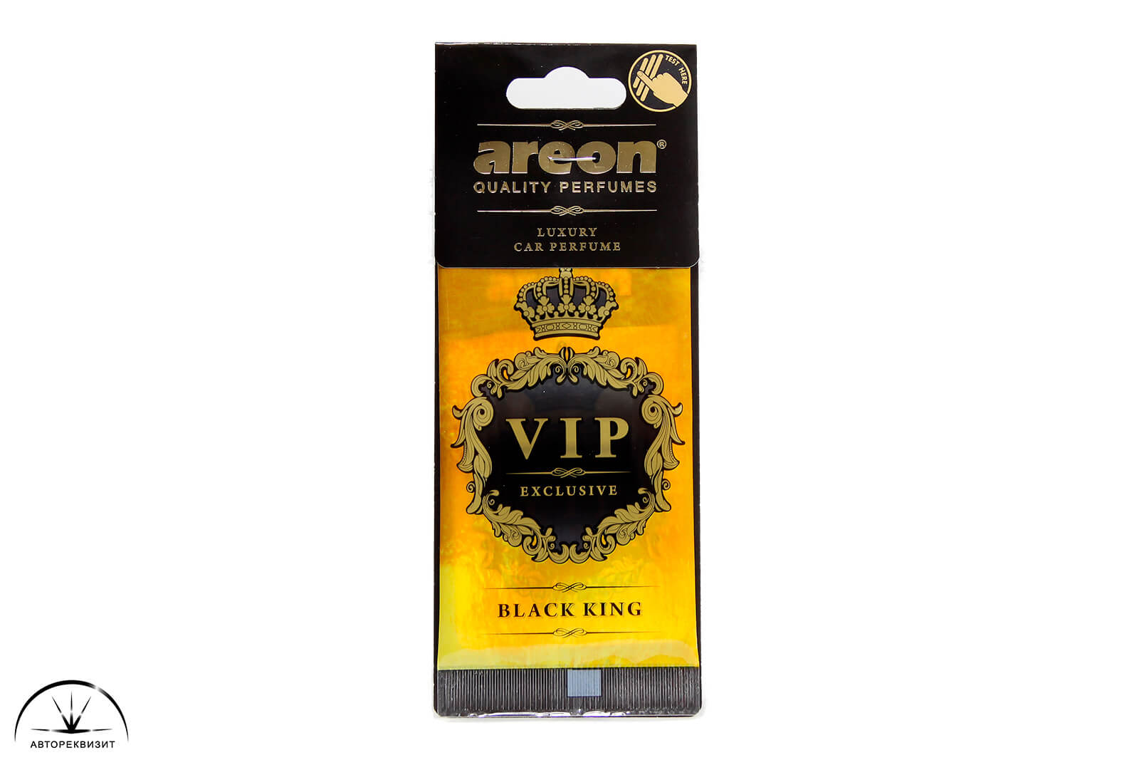 Ароматизатор Areon VIP Exclusive BLACK KING листик