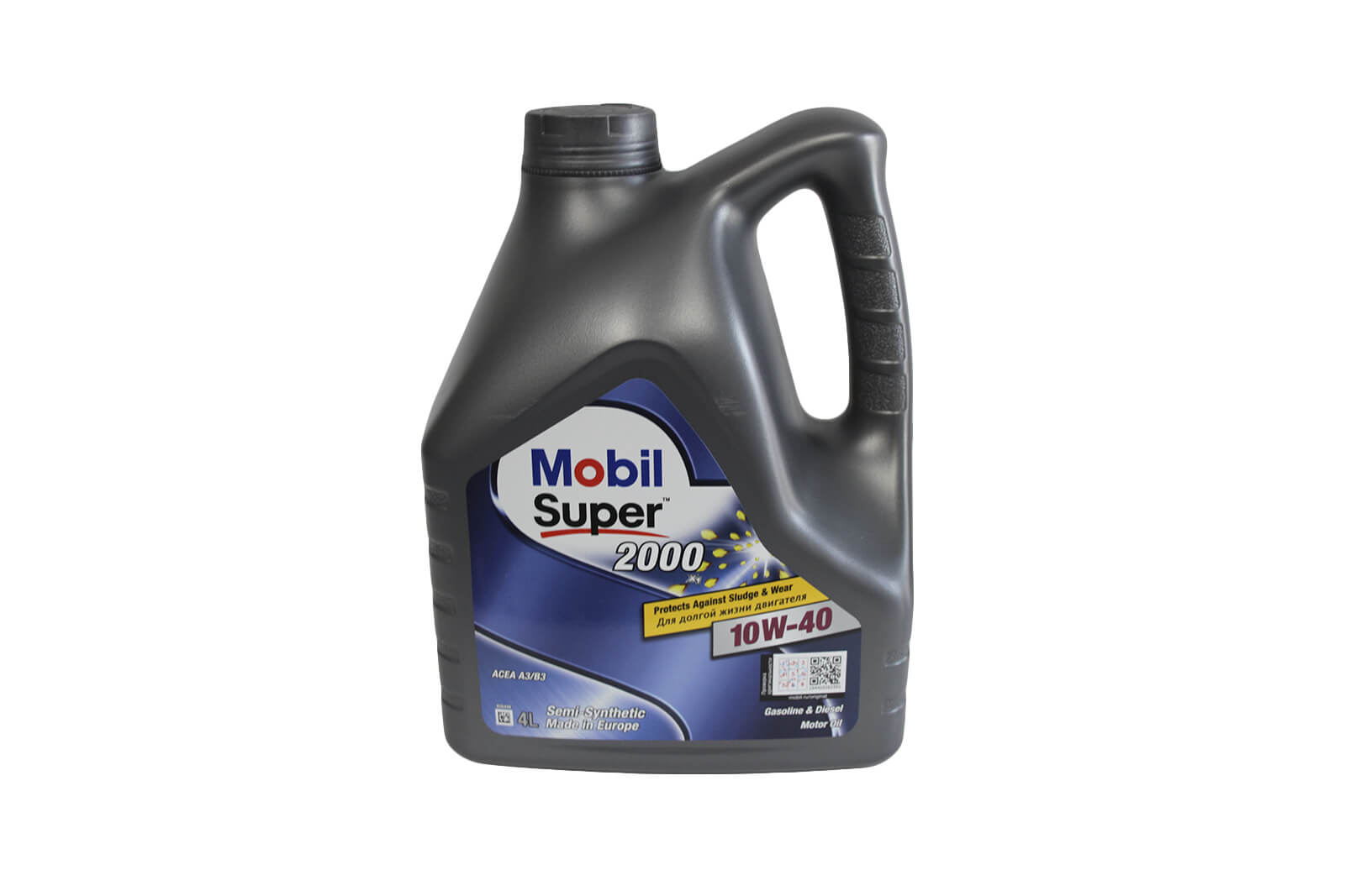 Масло моторное Mobil Super 2000 10W-40 ACEA A3/B3, 4л
