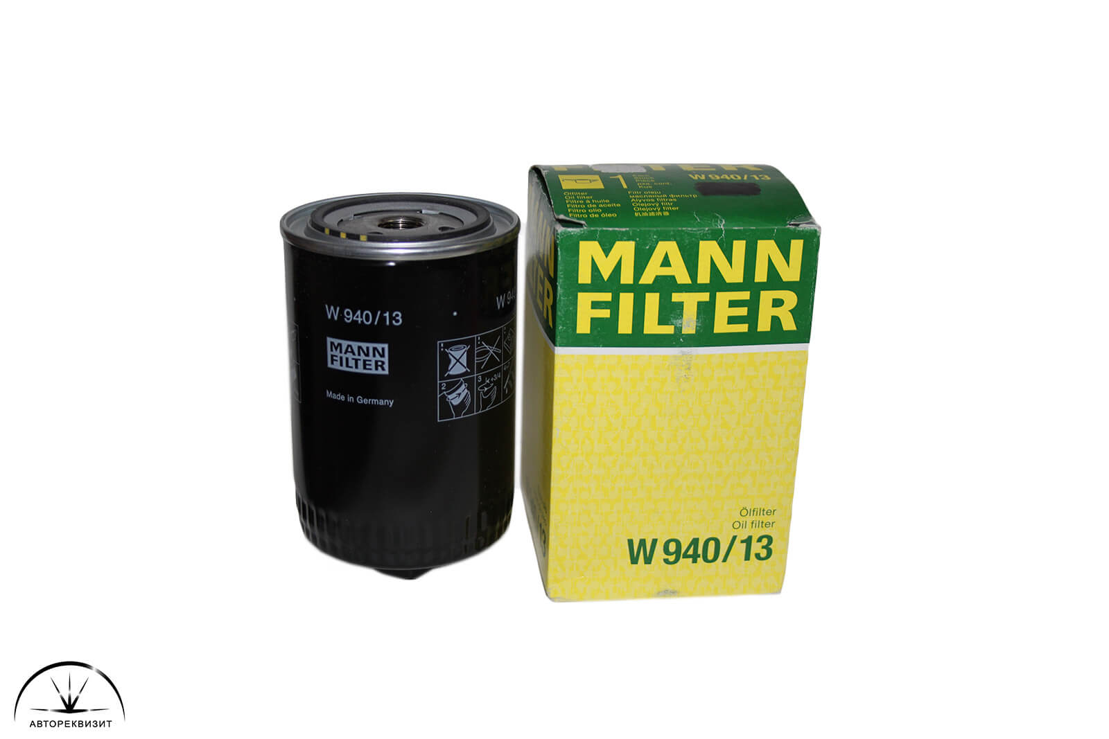 Масляный фильтр MANN FILTER W940/13