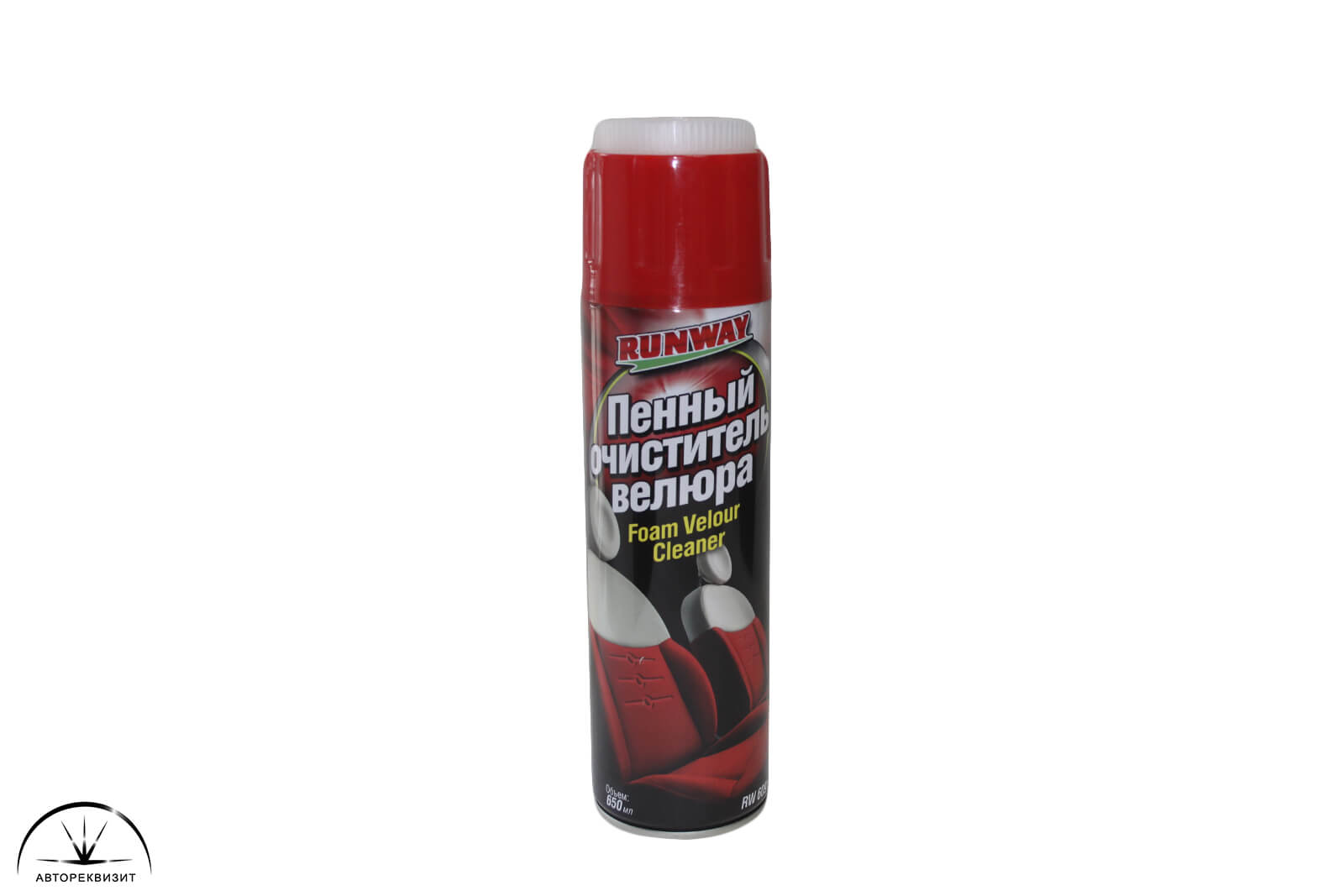 Очиститель велюра Runway Foam Velour Cleaner пенный, 650 мл