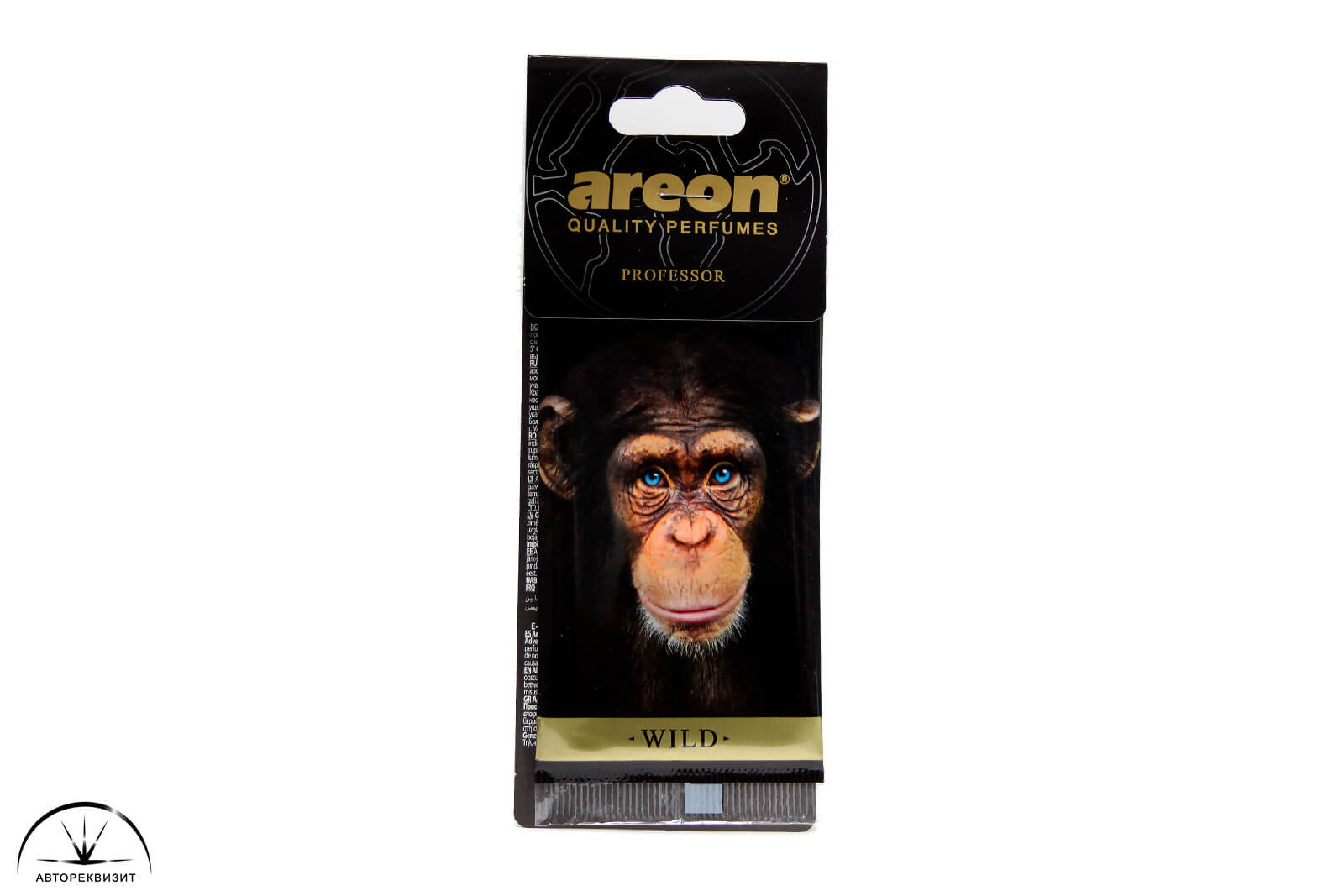 Ароматизатор Areon WILD Professor, листик