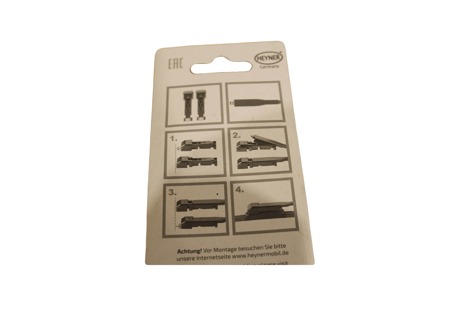 Адаптер Heyner Pinch Tab (PT) для щёток стеклоочистителя, 2шт