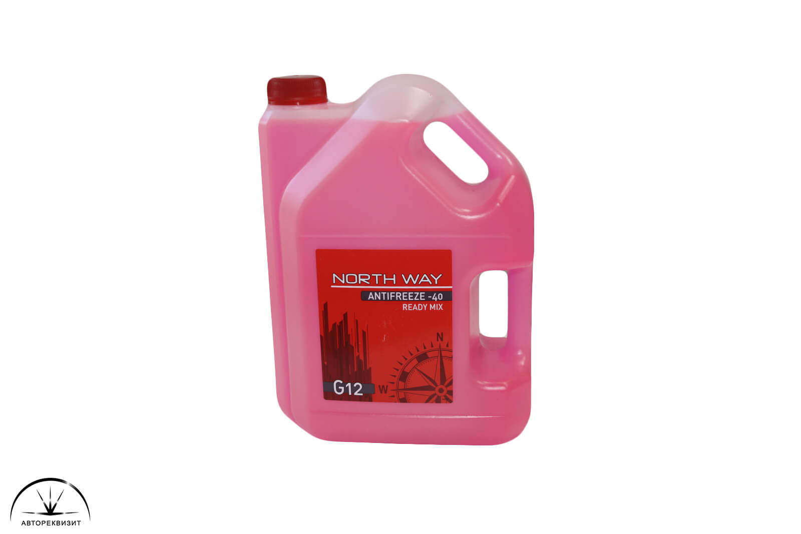 Антифриз NORTH WAY G12 красный -40G красная крышка, 5 кг