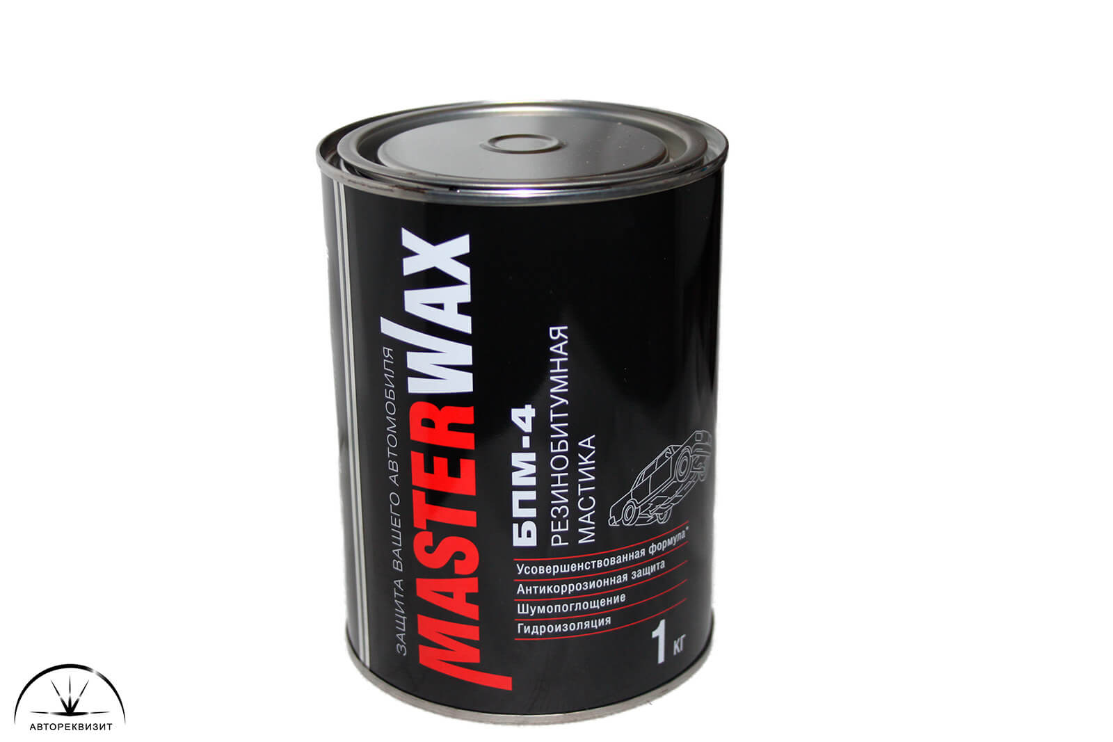 Мастика резино-битумная MasterWax БПМ-4 ж/б, 1.0кг