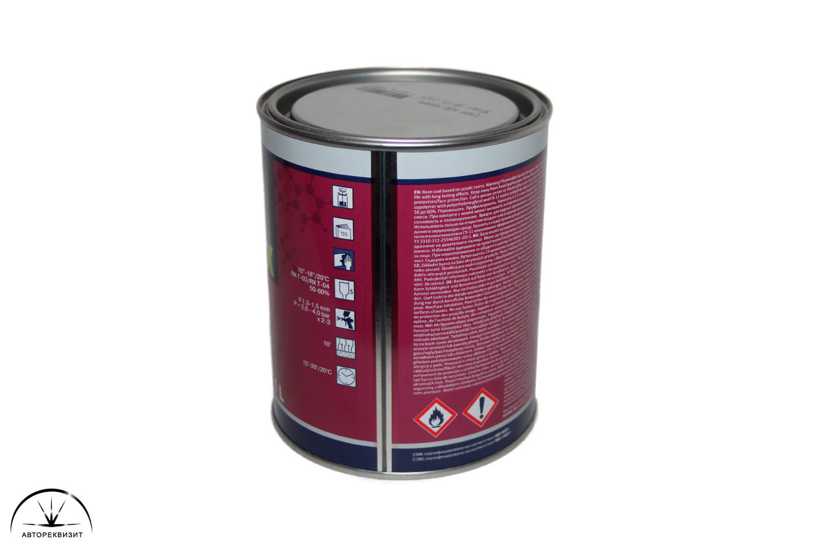 Эмаль базовая Reoflex 630 Кварц, 1л