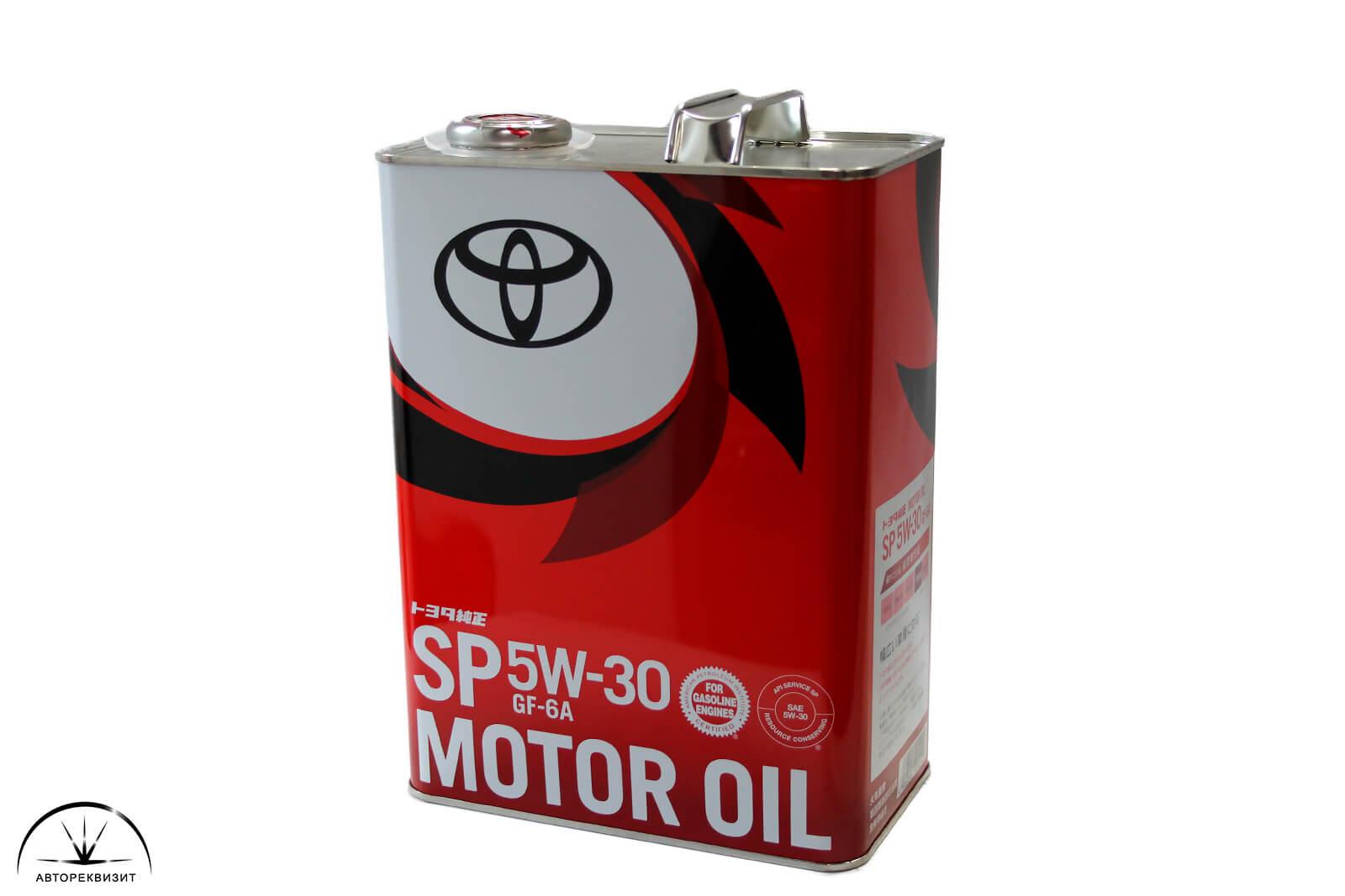 Масло моторное ОРИГИНАЛ TOYOTA  5W-30 API SP, GF-6A 4л, Япония