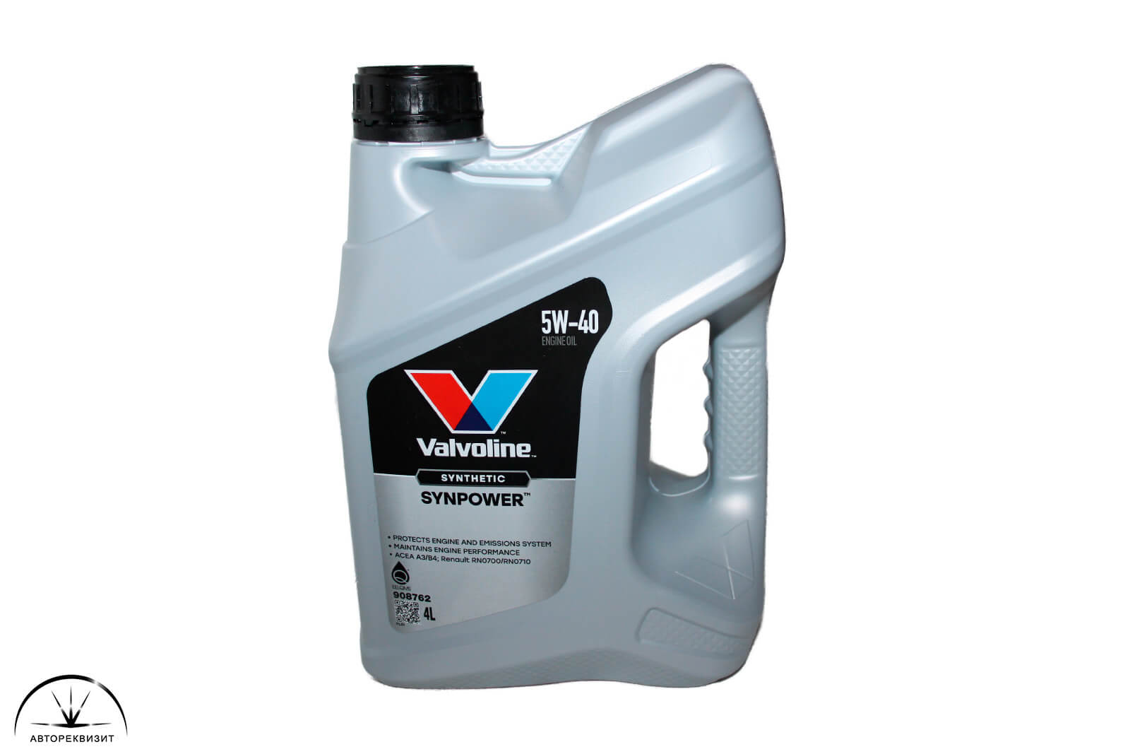 Масло моторное Valvoline SynPower  5W-40 ACEA  A3/B4, API SN/CF, 4л