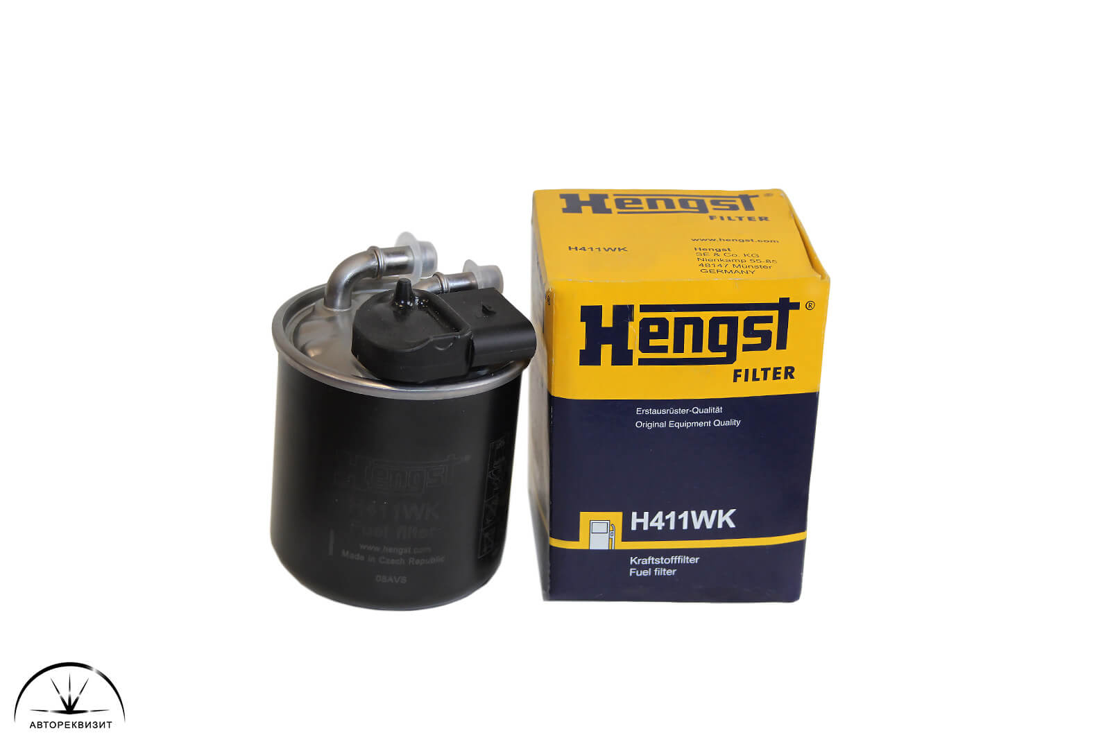 Топливный фильтр Hengst H411WK (WK820/16; SP-1479; PP840/1)