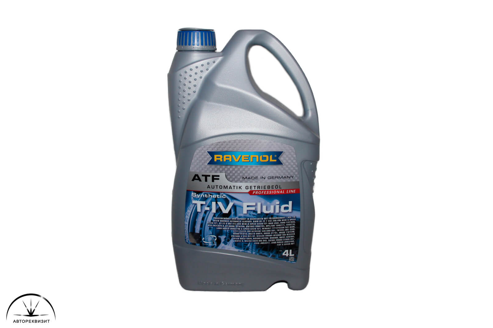 Масло трансмиссионное Ravenol ATF T-IV Fluid, 4л