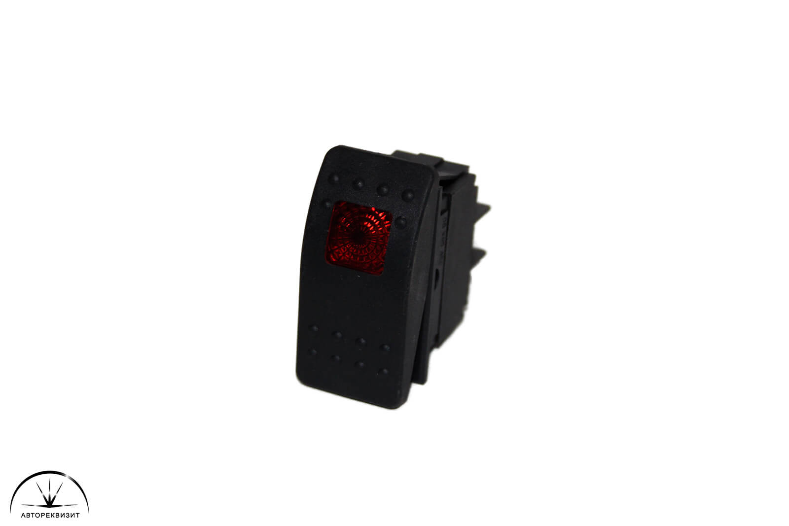 Переключатель клавишный (рокерный) с LED-подсветкой 20A 12VDC, ON-OFF G9034