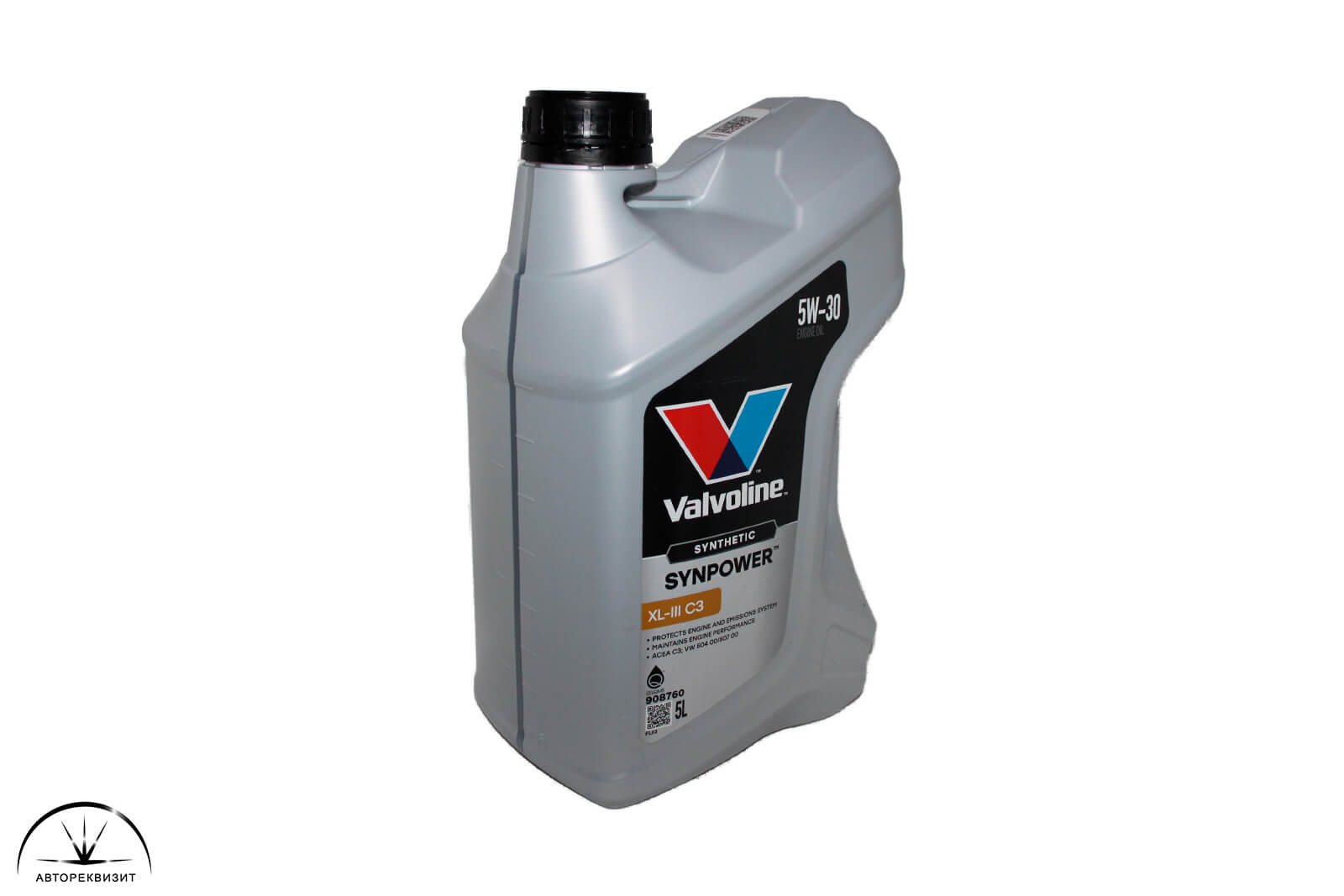 Масло моторное Valvoline SynPower XL-III 5W-30 ACEA C3, API SN, 5л