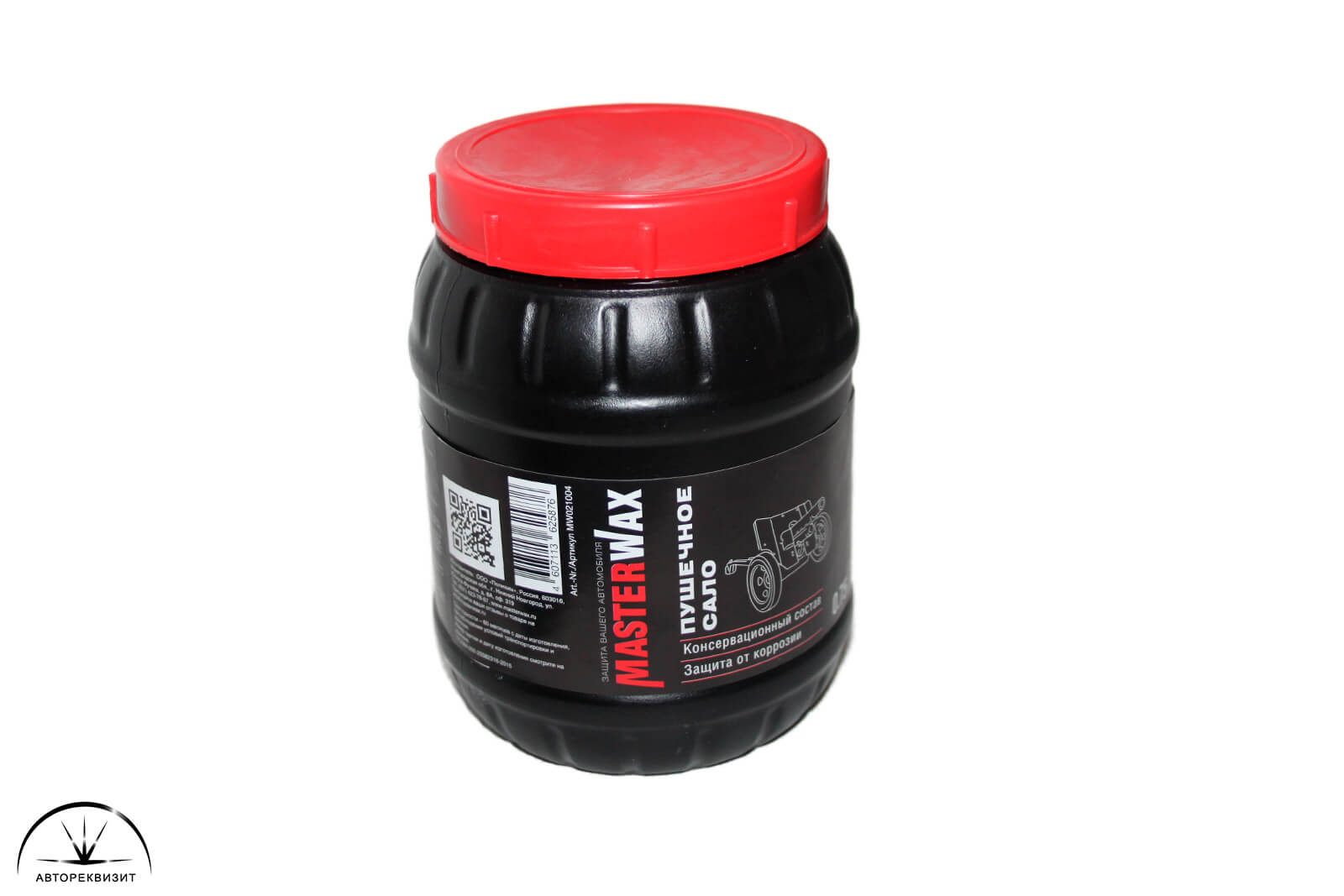 Пушечное сало MasterWax ПЭТ банка, 1л / 0,75 кг