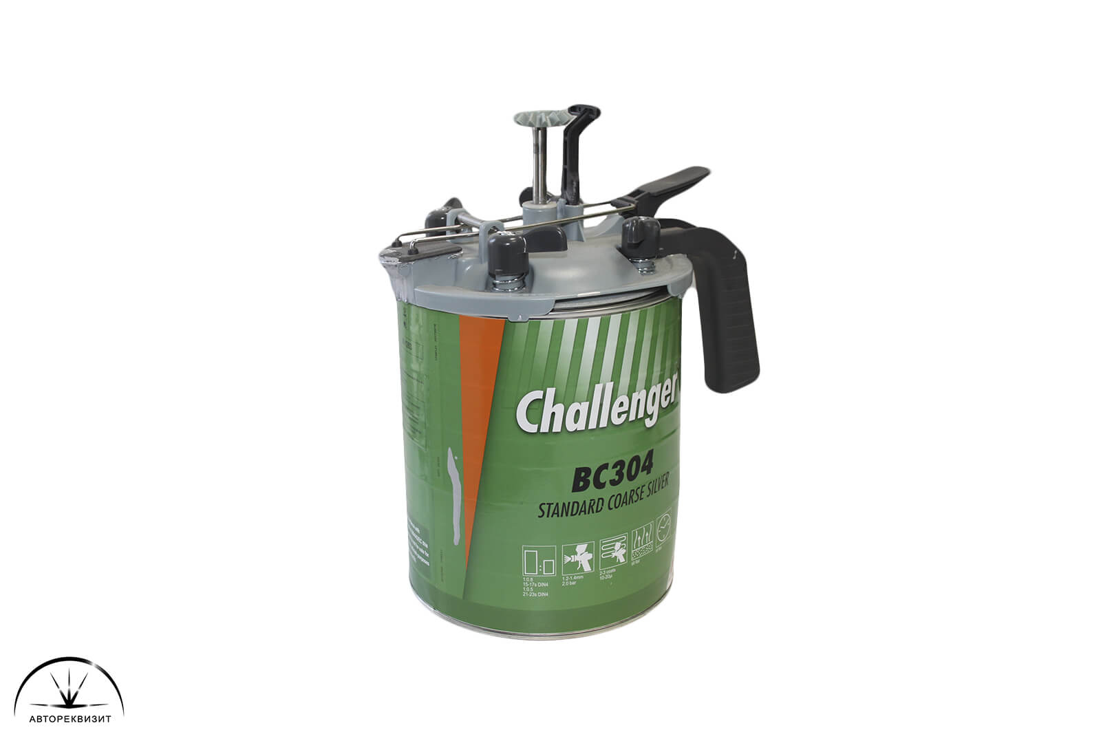 Базовая эмаль Challenger BC304 STANDART COARSE SILVER, 100мл