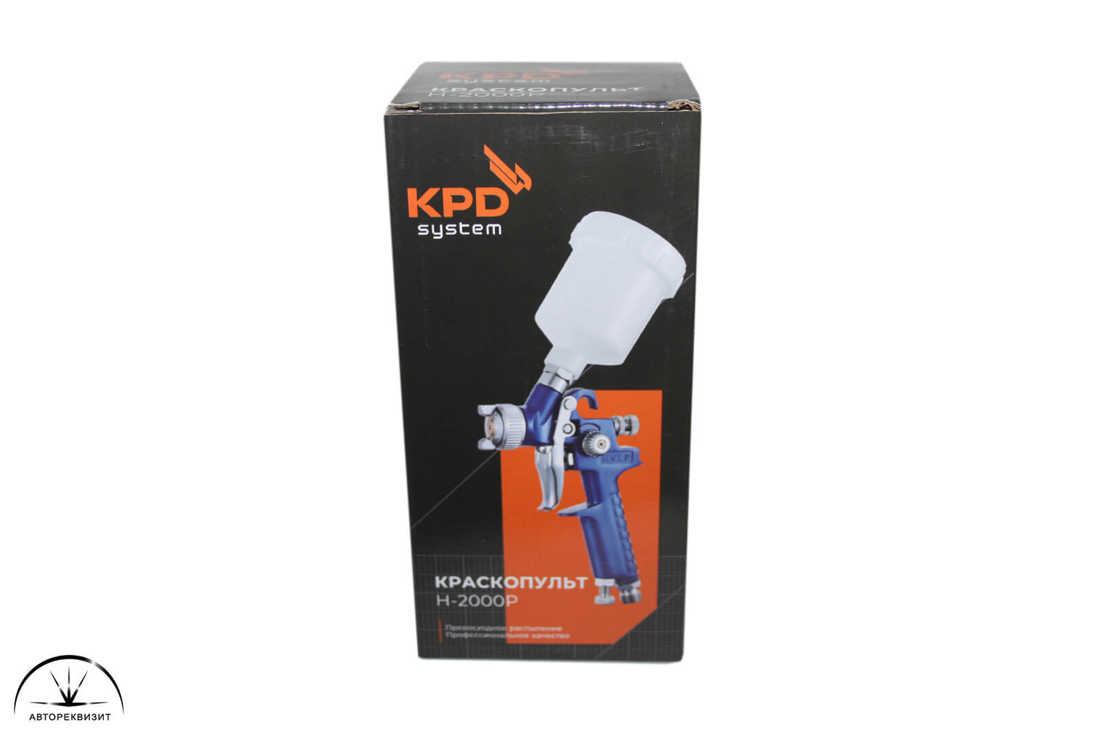 Пистолет миникраскопульт KPD System H-2000P 0,8мм верхний (125мл)