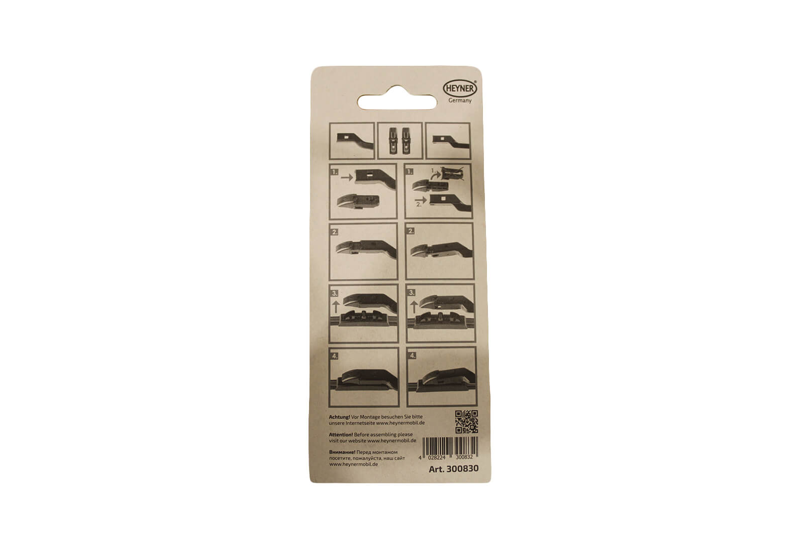 Адаптер Heyner Top Lock A/C (TL A/C) DNTL1.1 для щёток стеклоочистителя, 2шт