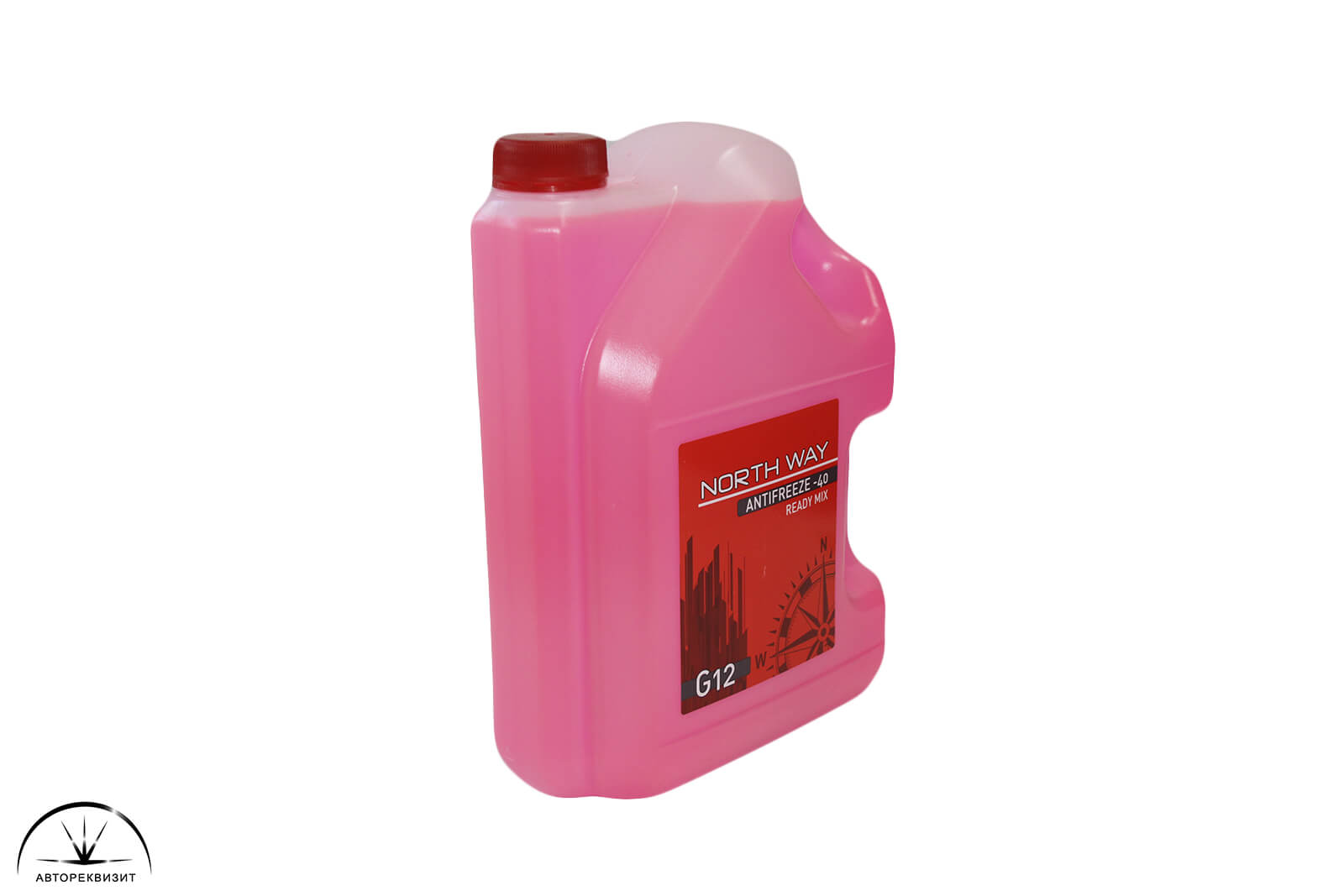 Антифриз NORTH WAY G12 красный -40G красная крышка, 5 кг