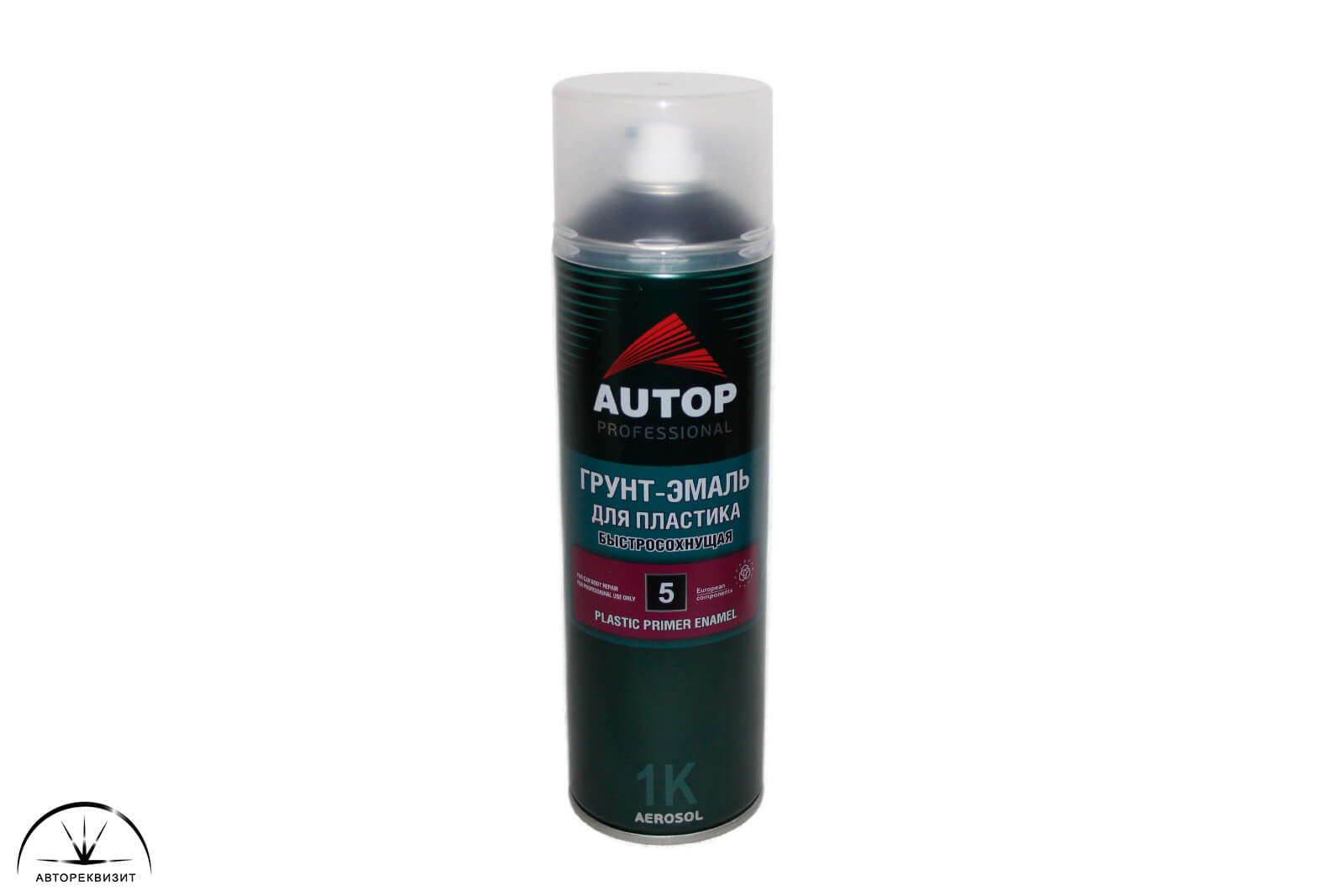 Грунт-эмаль для пластика AUTOP №5 ATP-A07273 графит, 650мл