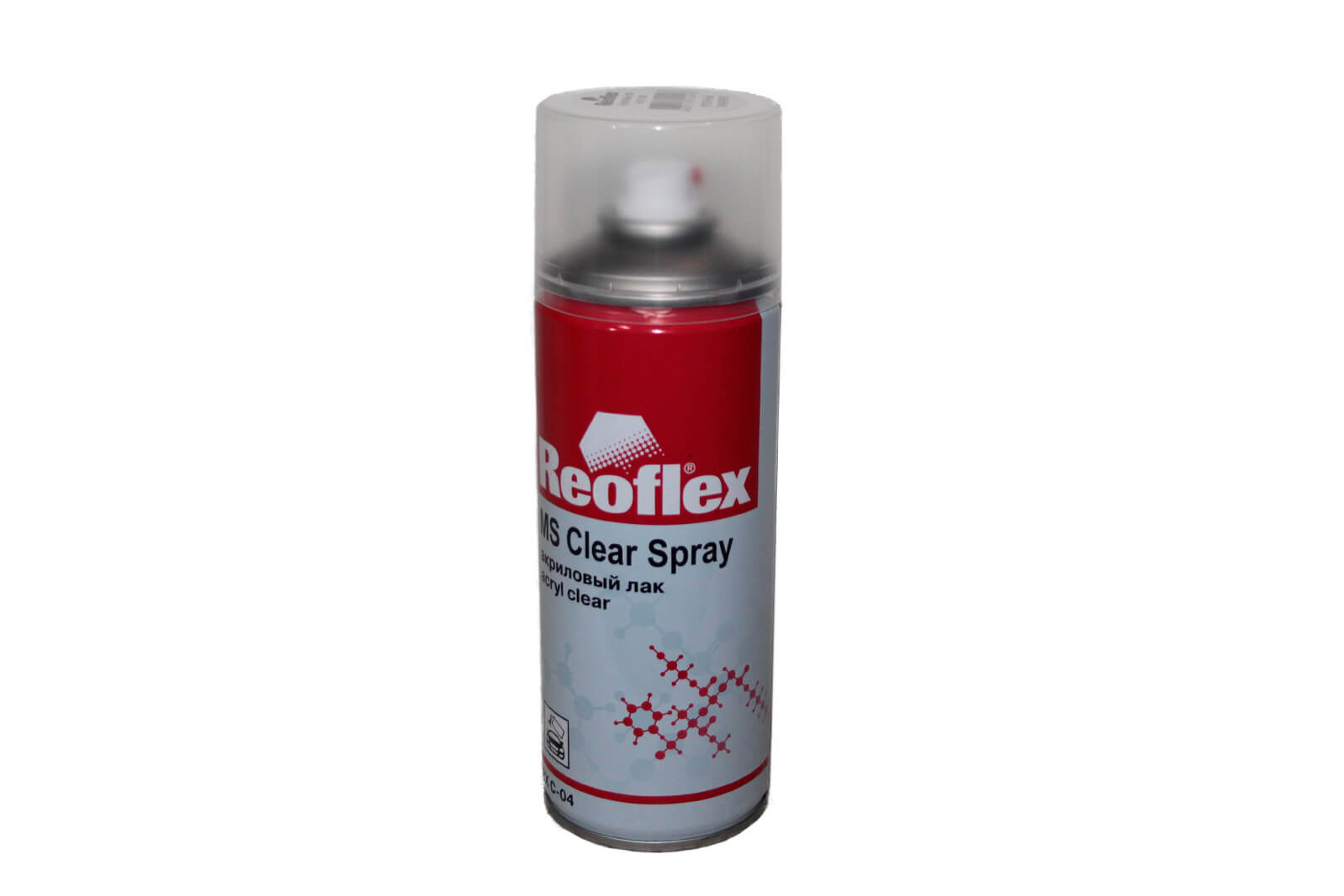 Лак акриловый Reoflex MS глянцевый аэрозоль, 520 мл