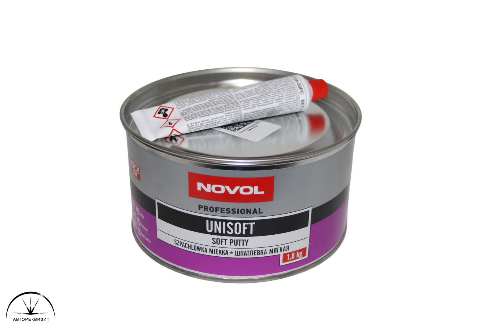 Шпатлевка Novol UniSoft мягкая 1,8кг
