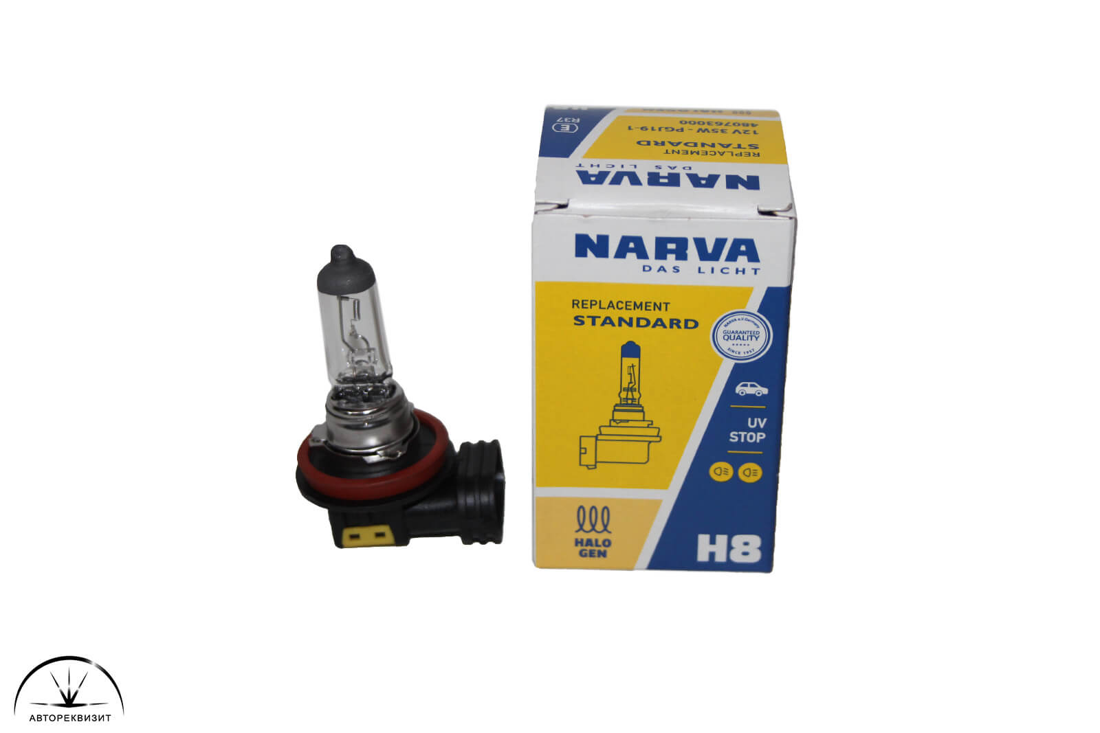 Автолампа NARVA 12V H8 35W