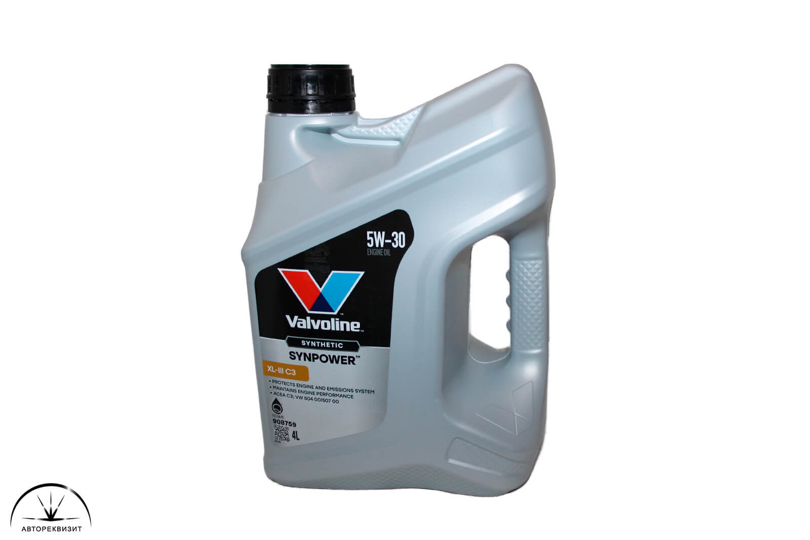 Масло моторное Valvoline SynPower XL-III 5W-30 ACEA C3, API SN, 4л
