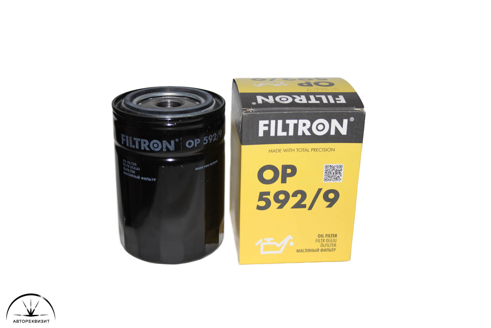 Масляный фильтр FILTRON OP592/9 (W9009)