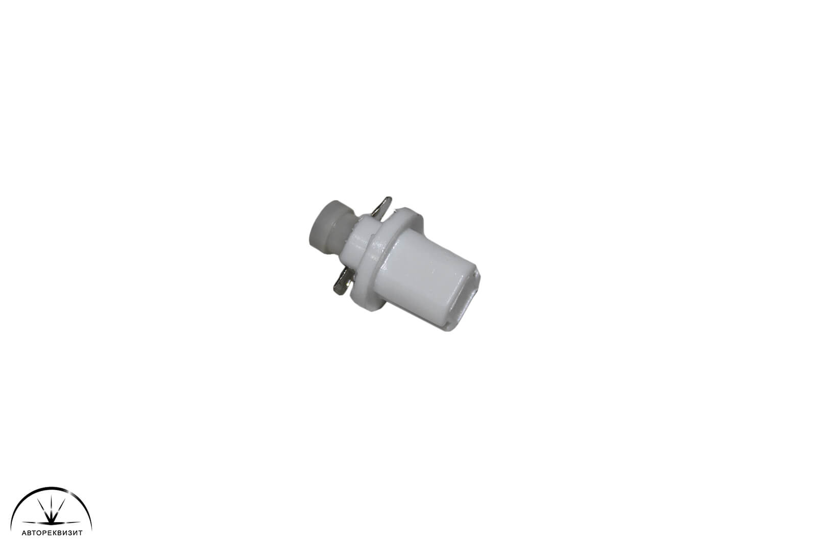 Светодиод Megapower T5 (W2*4.6d с патроном B8.5d) 1 SMD 3528 Белый 6000K 18лм, 12V