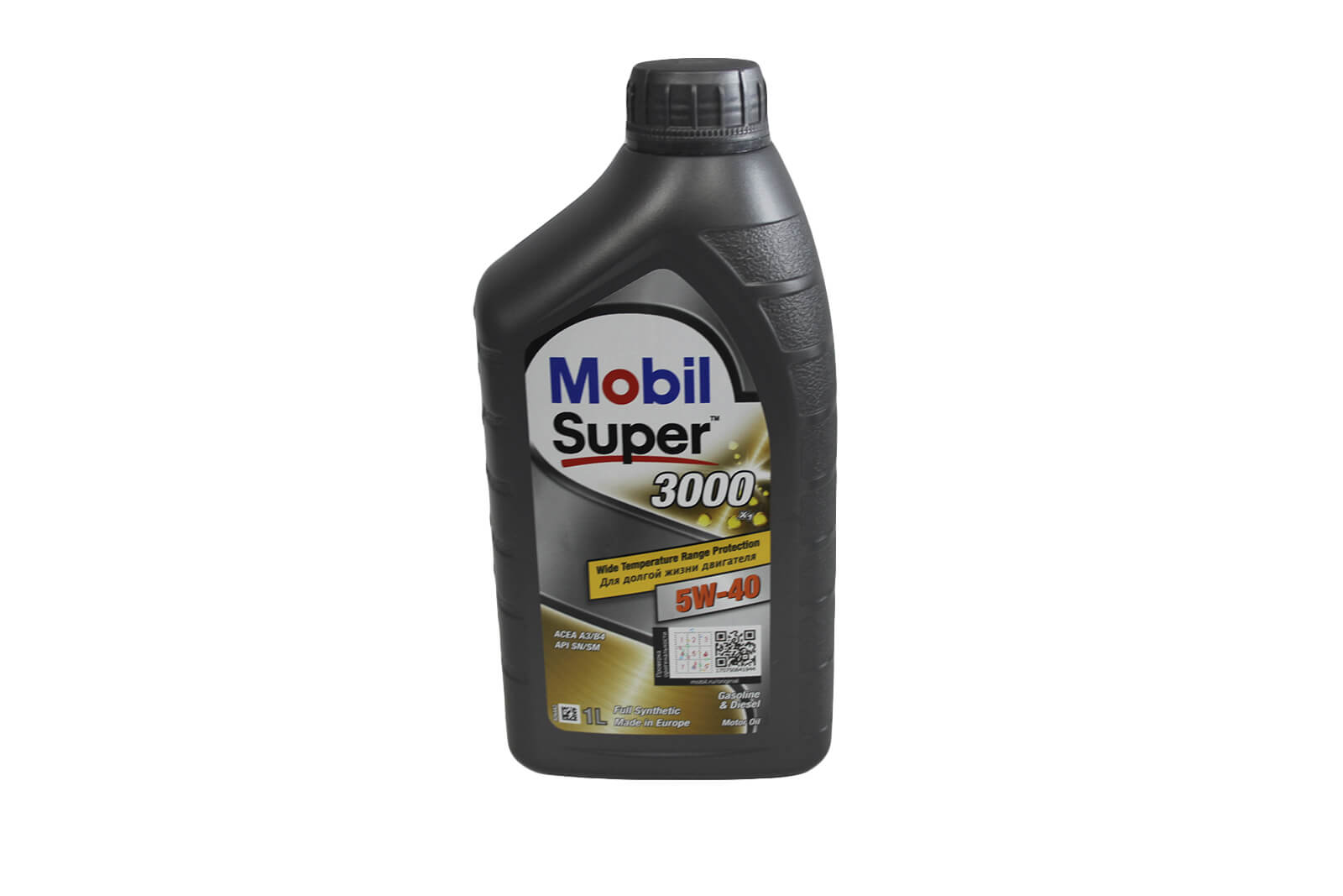 Масло моторное Mobil Super 3000 5W-40 ACEA A3/B3, A3/B4, 1л
