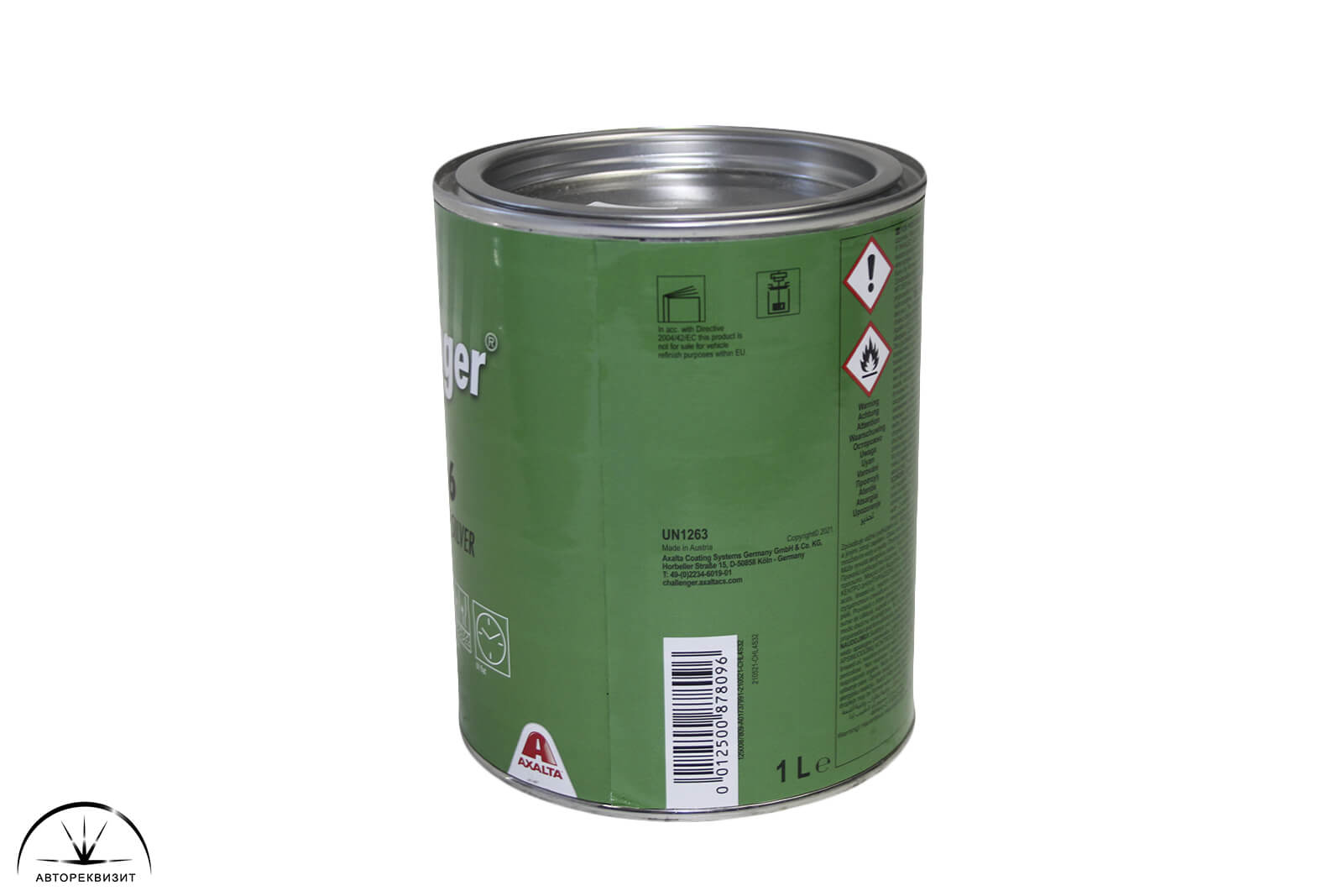 Базовая эмаль Challenger BC306 Medium Coarse Silver, 100г