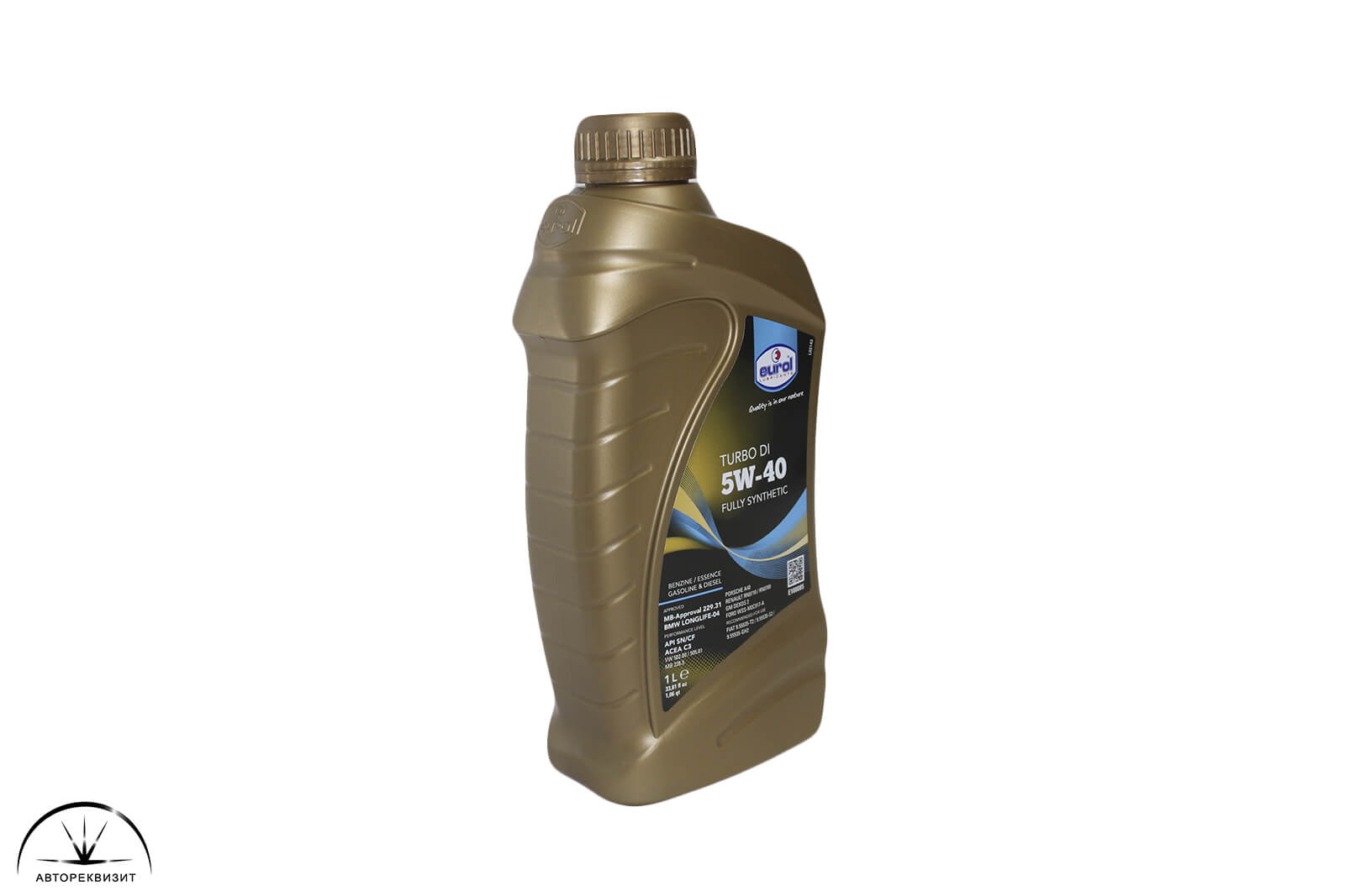Масло моторное Eurol TURBO DI 5W-40  ACEA C3, SN/CF, 1л